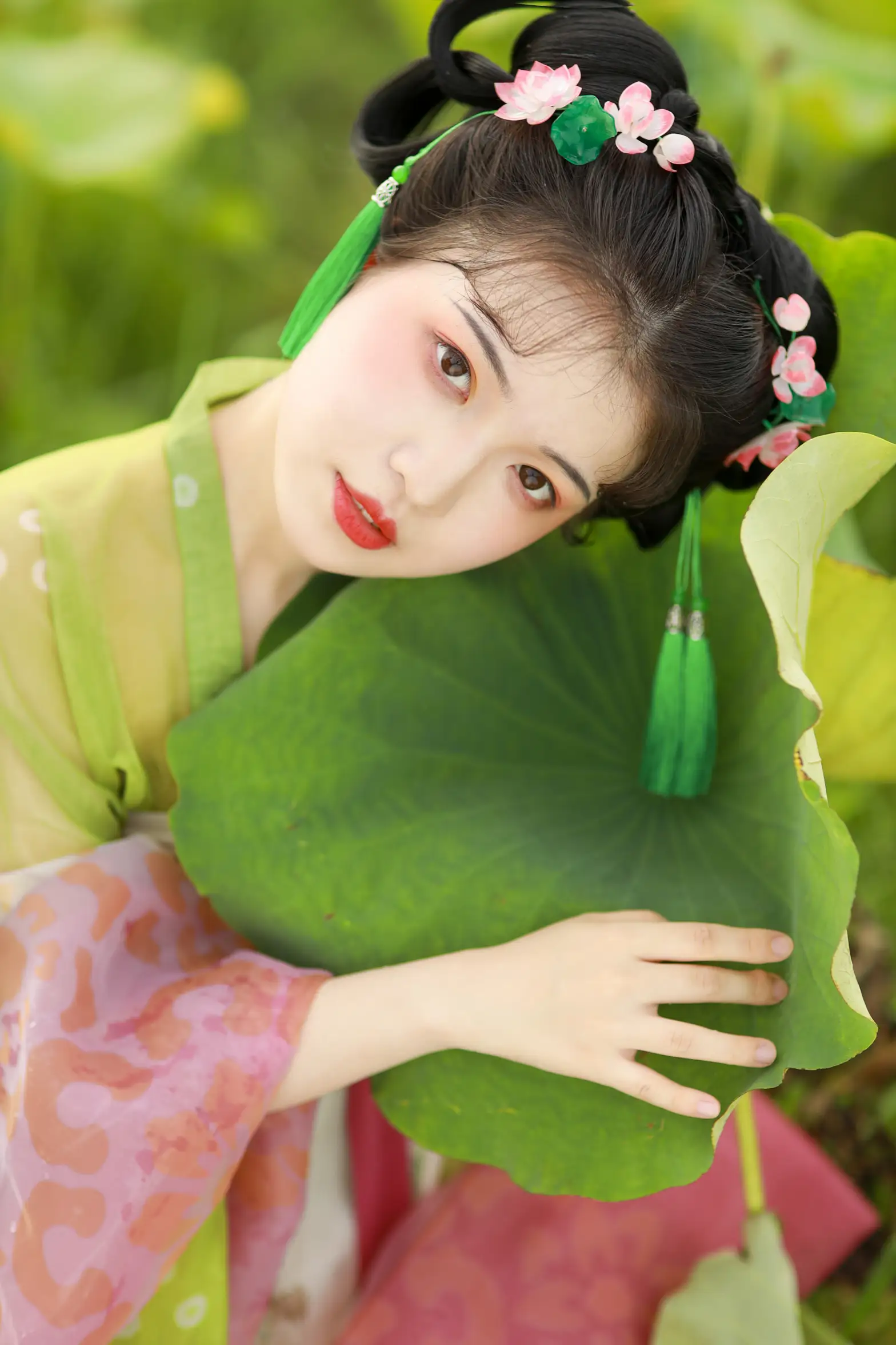 [艺图语] 2022.08.03 Vol.1614 – 荷花少女 我超白_#[30P]-29