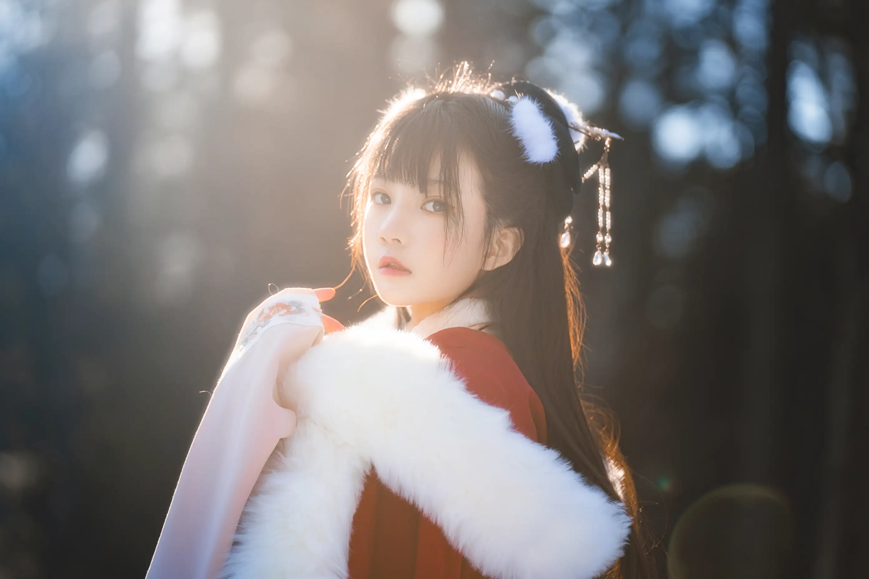 [艺图语] 2022.05.31 Vol.1044 – 熹微 桜桃喵#[32P]-21
