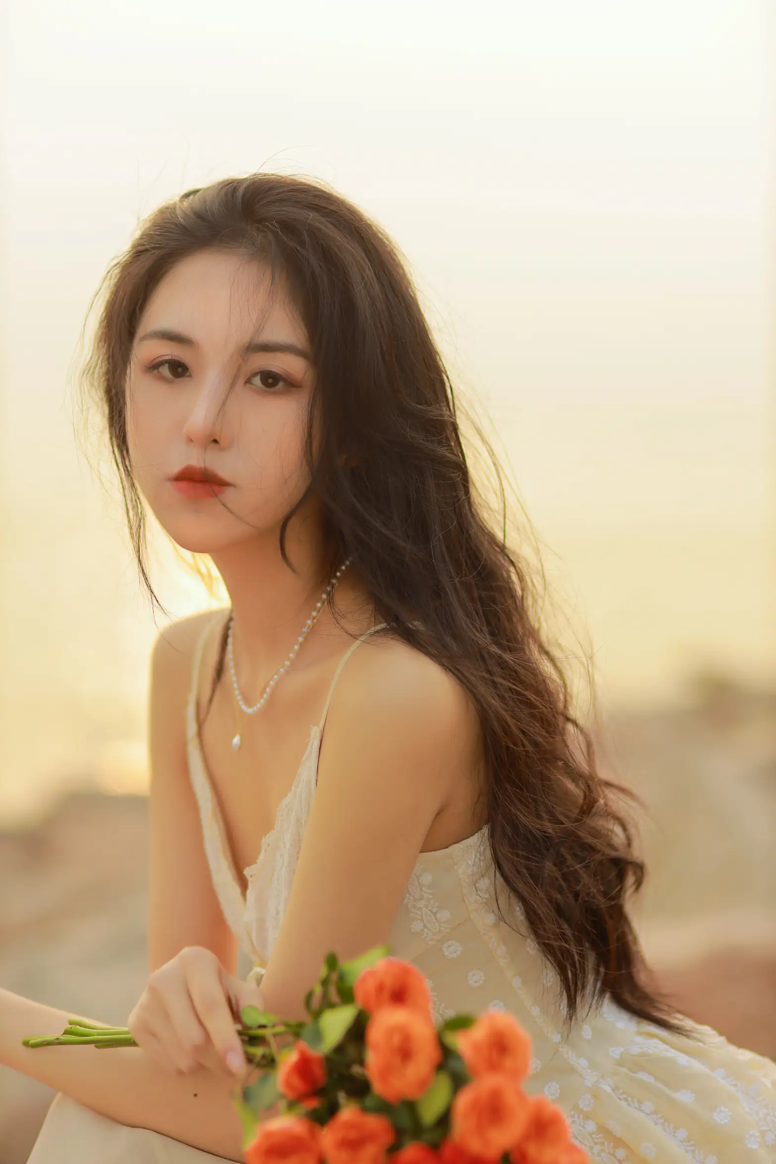 [艺图语] 2022.08.08 Vol.1655 – 她与落日 沐槿cutie#[25P]-11