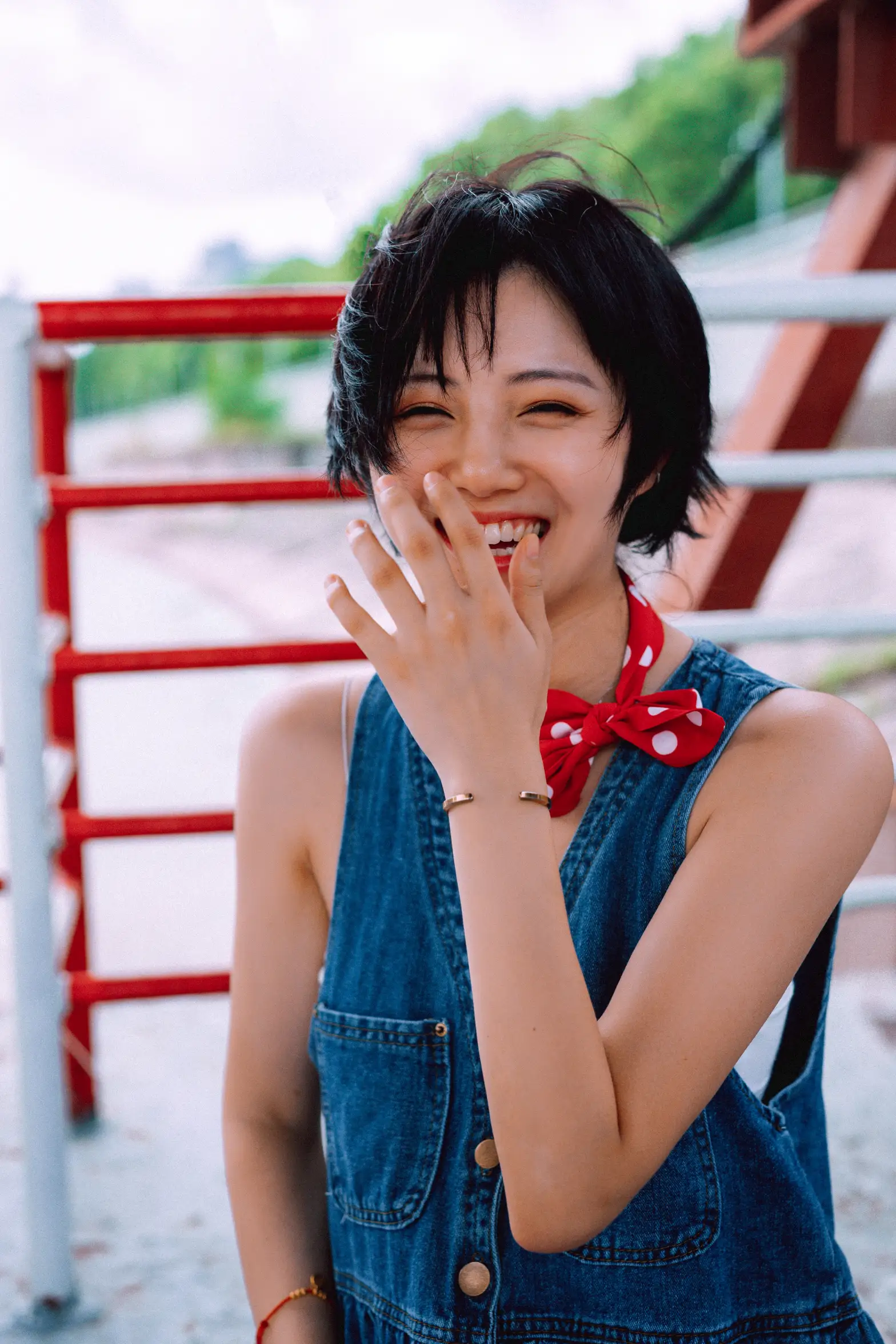 [艺图语] 2021.11.27 Vol.476 – 短发女孩 黎美汐#[31P]-26