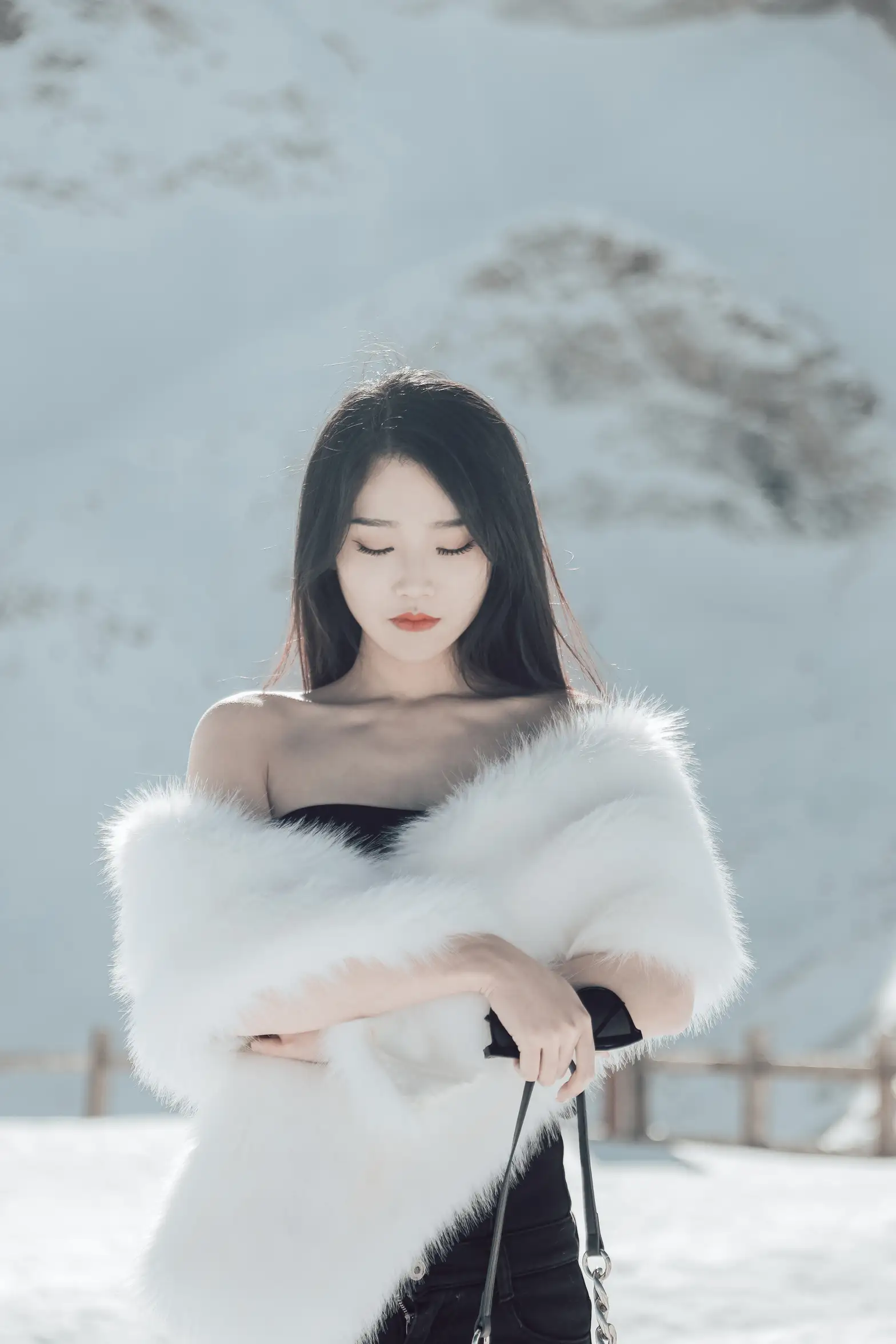 [艺图语] 2022.06.21 Vol.1243 – 冰雪之巅 婷婷#[34P]-20
