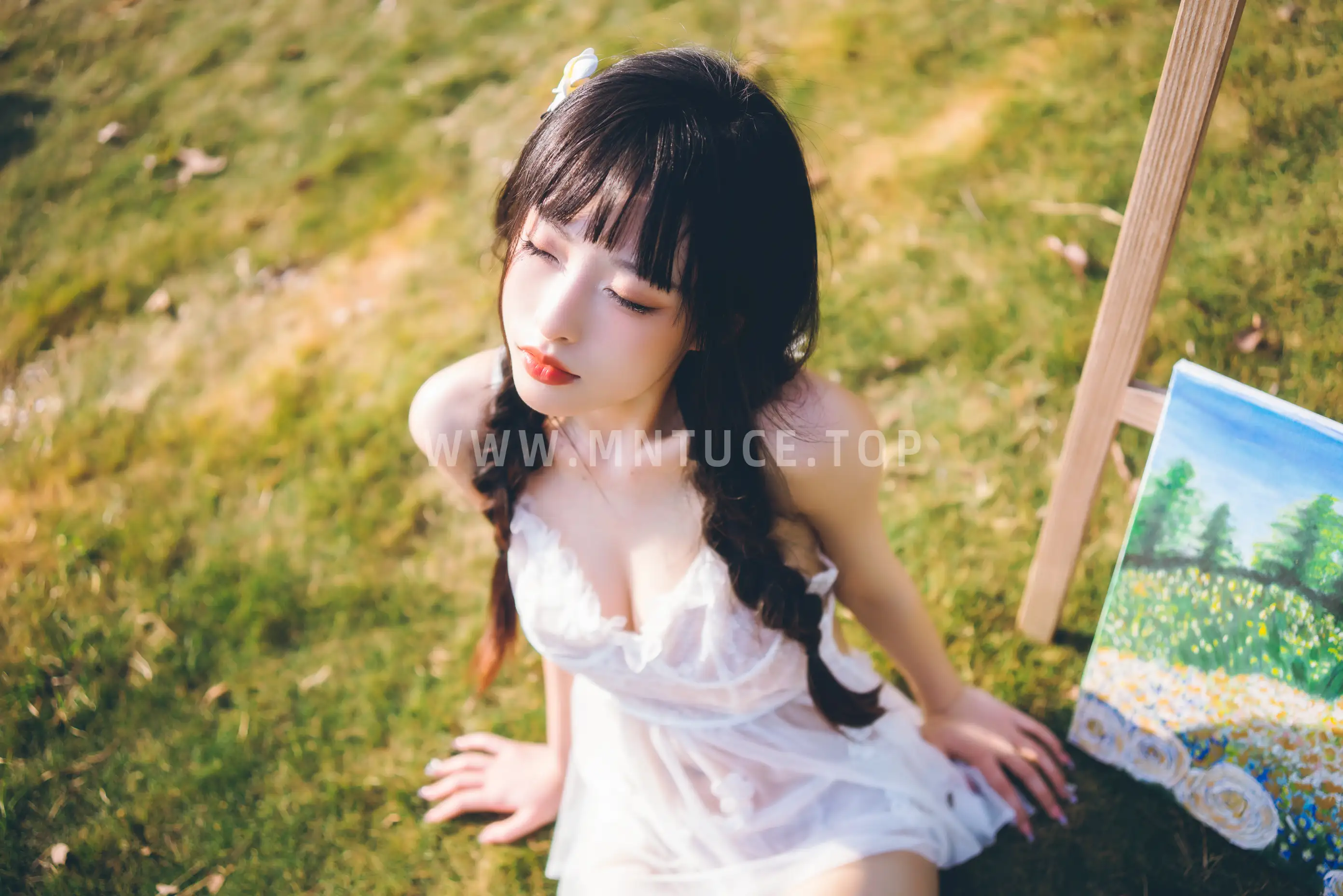 [艺图语] 2022.06.01 Vol.1053 – 田园小清新 清水由乃#[26P]-14