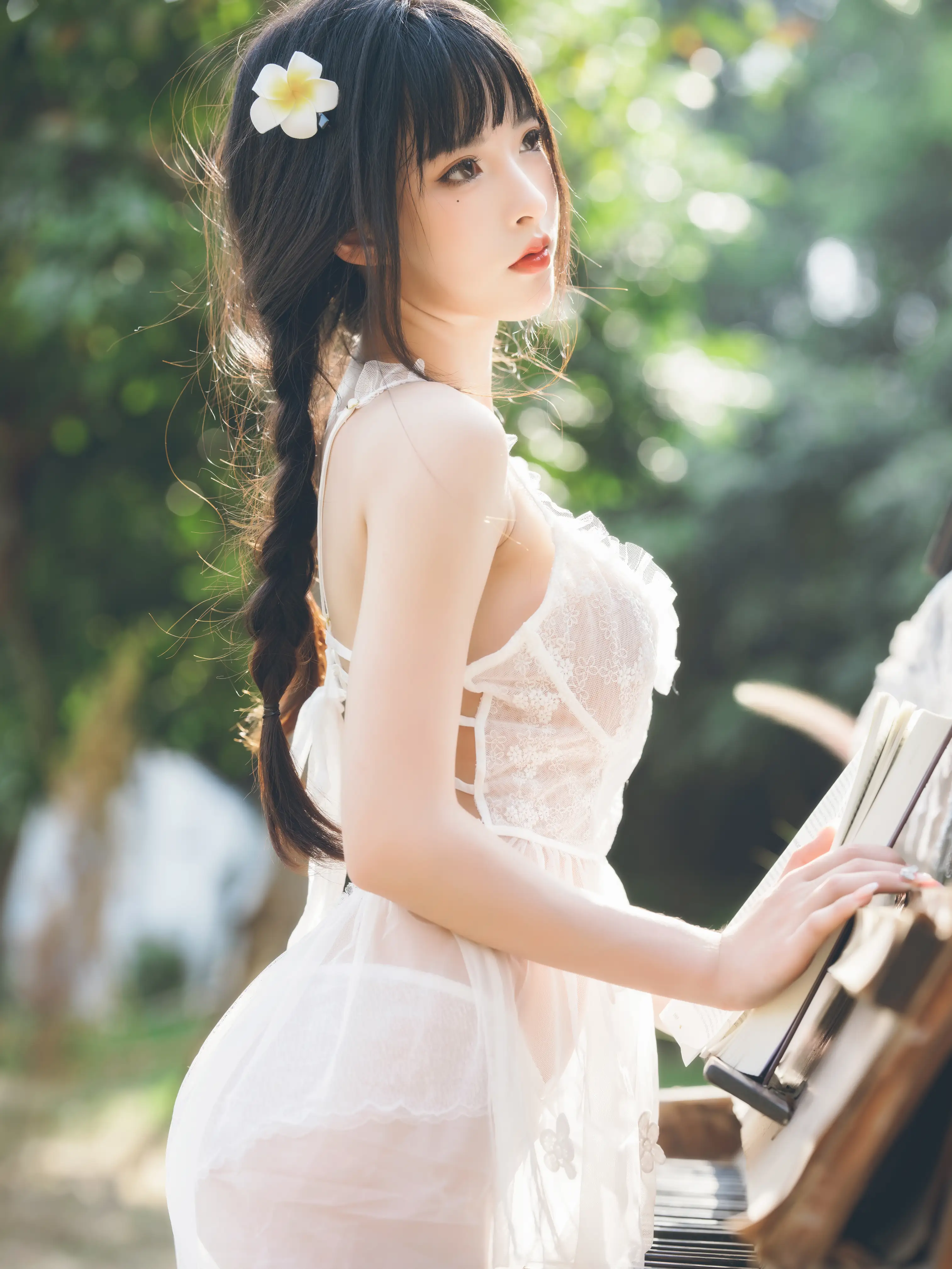 [艺图语] 2022.06.01 Vol.1053 – 田园小清新 清水由乃#[26P]-17