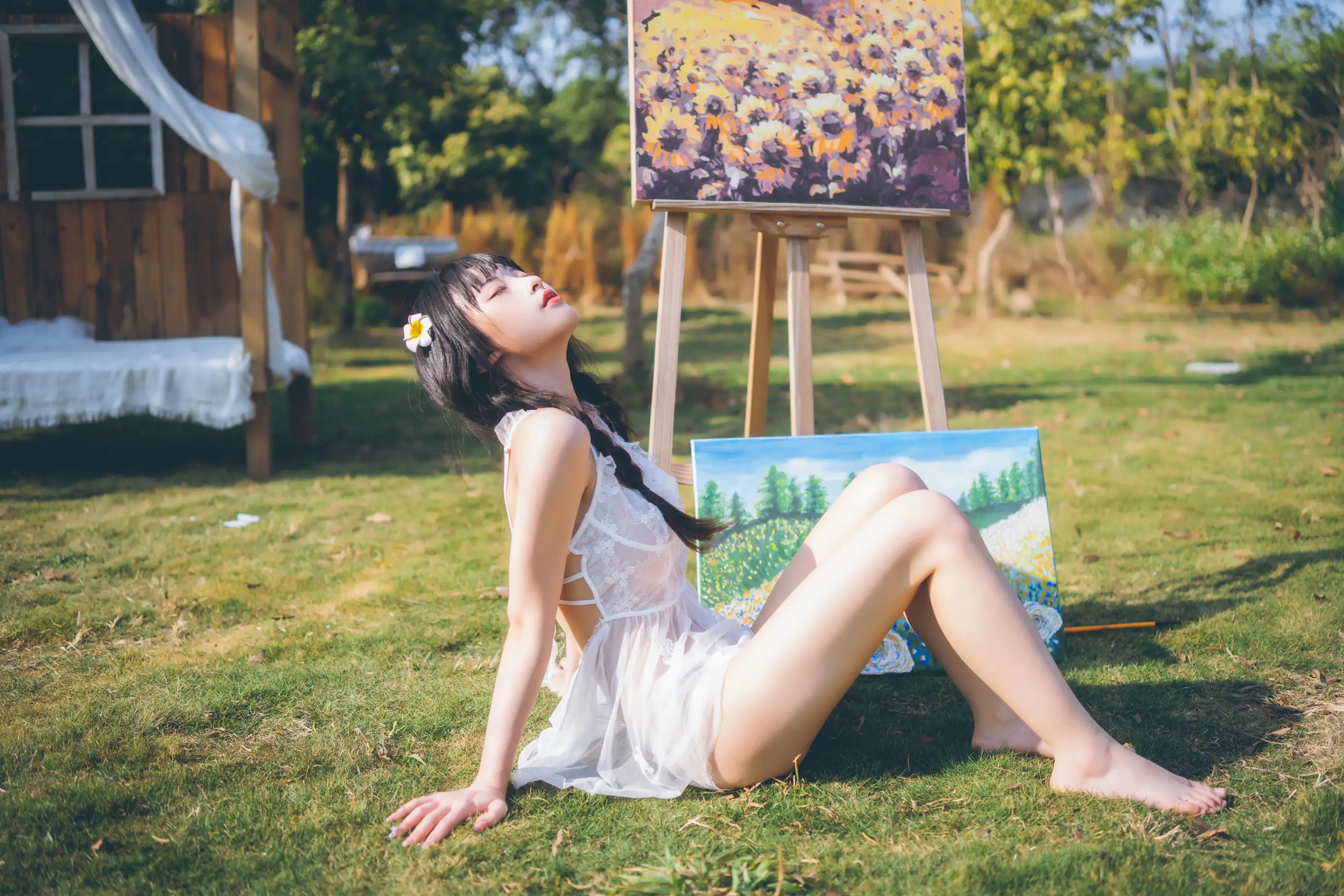 [艺图语] 2022.06.01 Vol.1053 – 田园小清新 清水由乃#[26P]-20