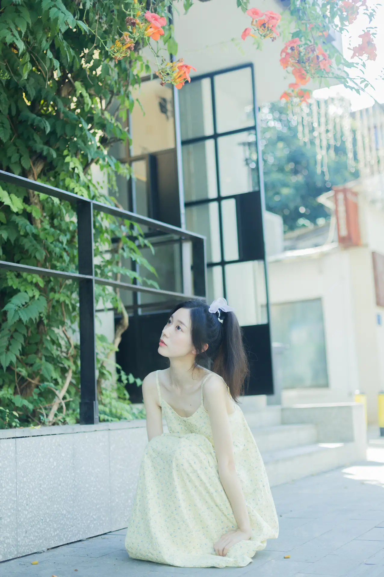 [艺图语] 2022.08.18 Vol.1732 – 夏日凌霄 饲猫少女 饲猫少女-#[33P]-30
