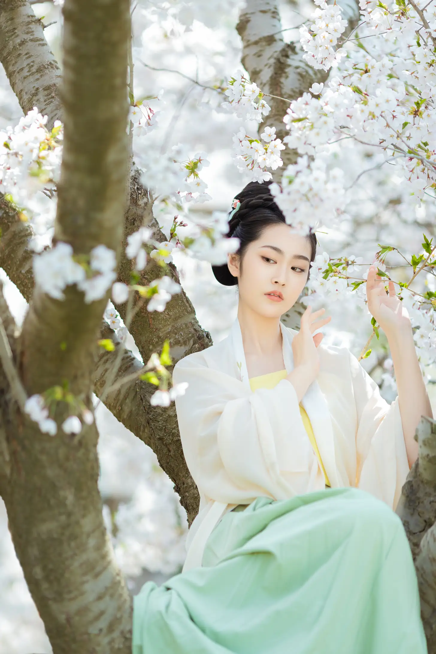 [艺图语] 2022.07.06 Vol.1398 – 樱花开 是MiN呀#[22P]-16