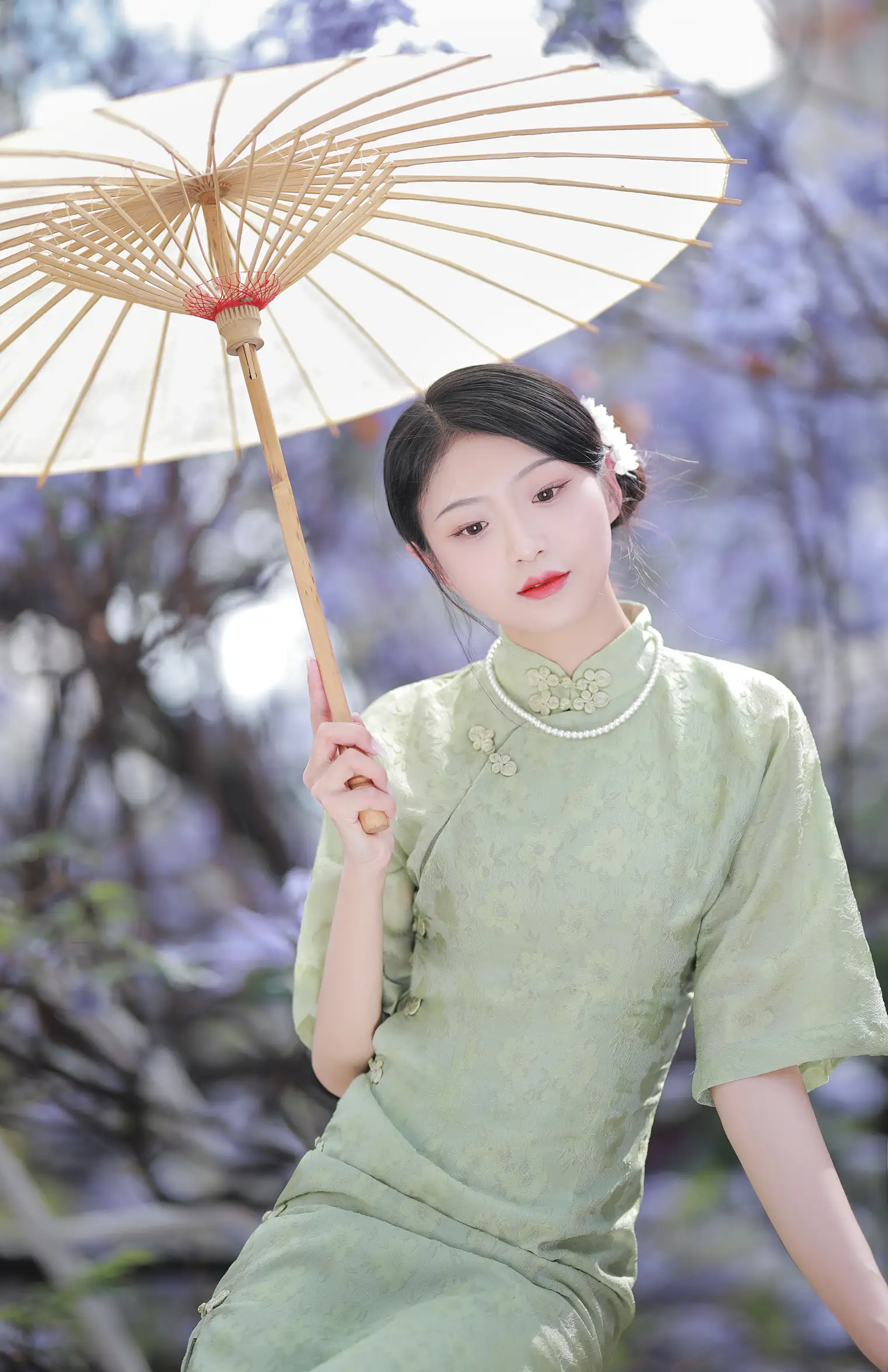 [艺图语] 2022.06.20 Vol.1235 – 蓝花楹 nya酱的铃铛铛#[24P]-12