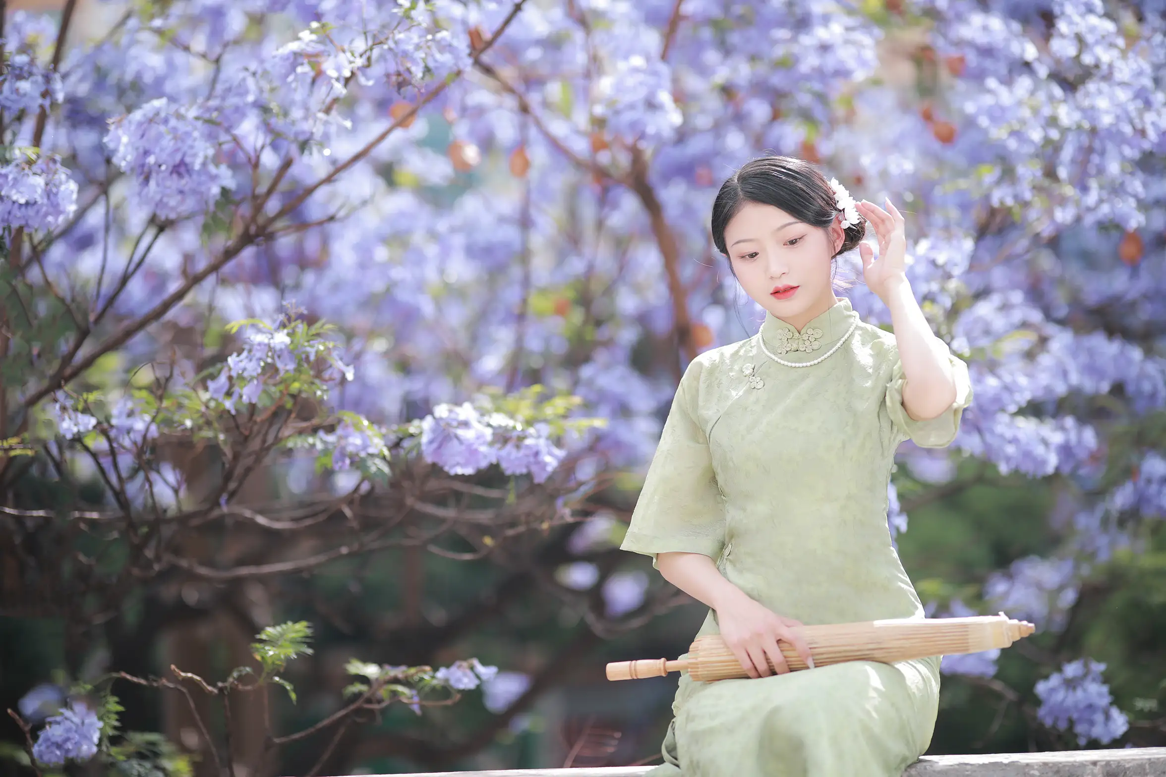[艺图语] 2022.06.20 Vol.1235 – 蓝花楹 nya酱的铃铛铛#[24P]-17