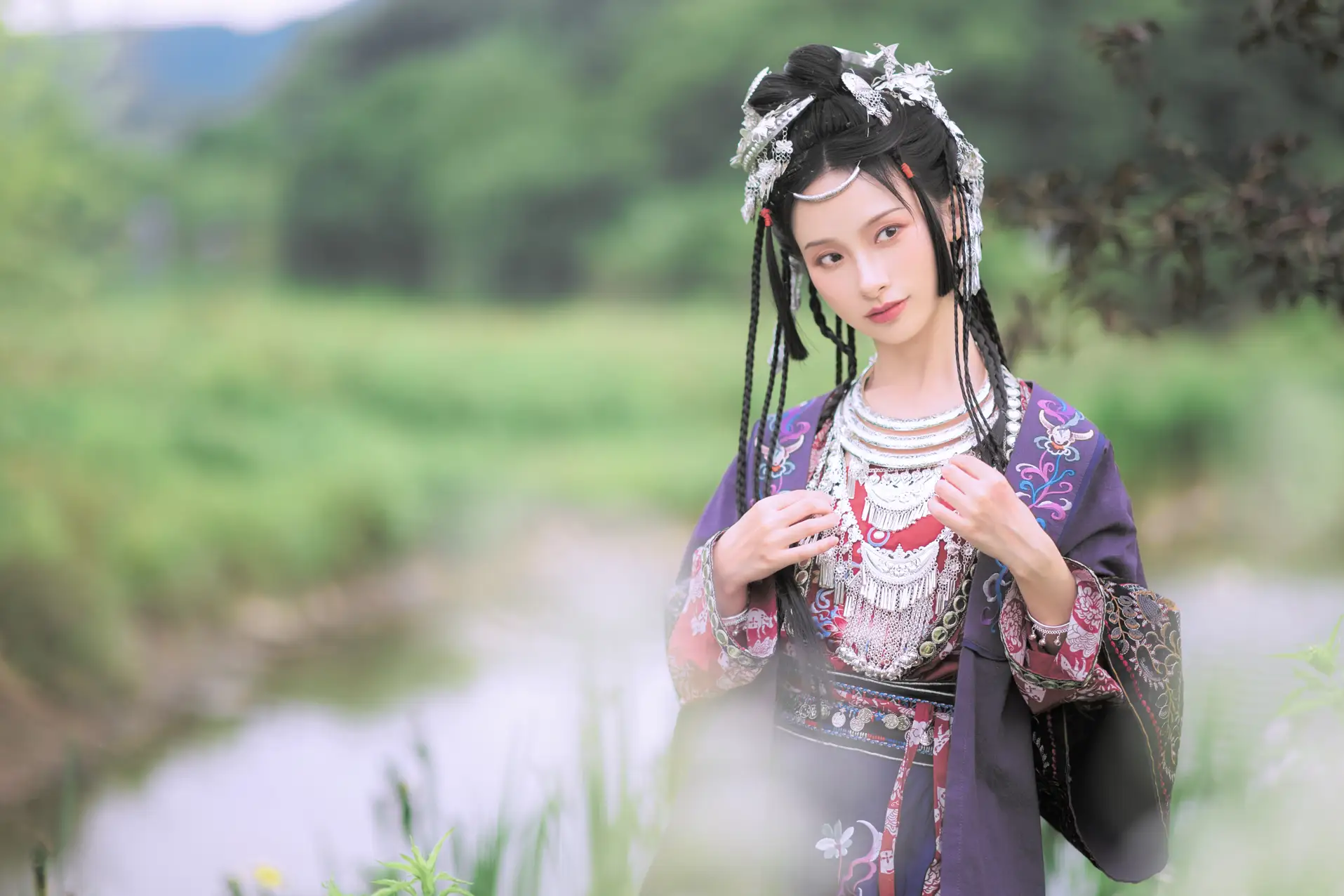 [艺图语] 2022.08.23 Vol.1774 – 苗疆少女 眸小妖#[42P]-24