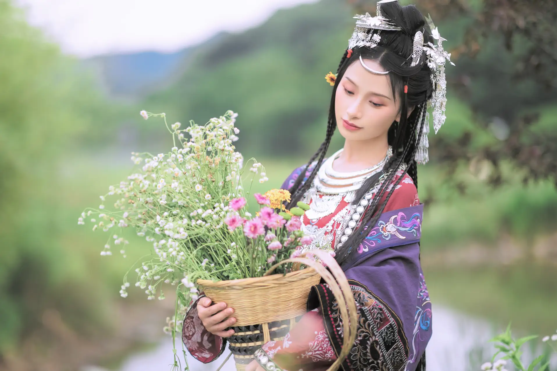 [艺图语] 2022.08.23 Vol.1774 – 苗疆少女 眸小妖#[42P]-26