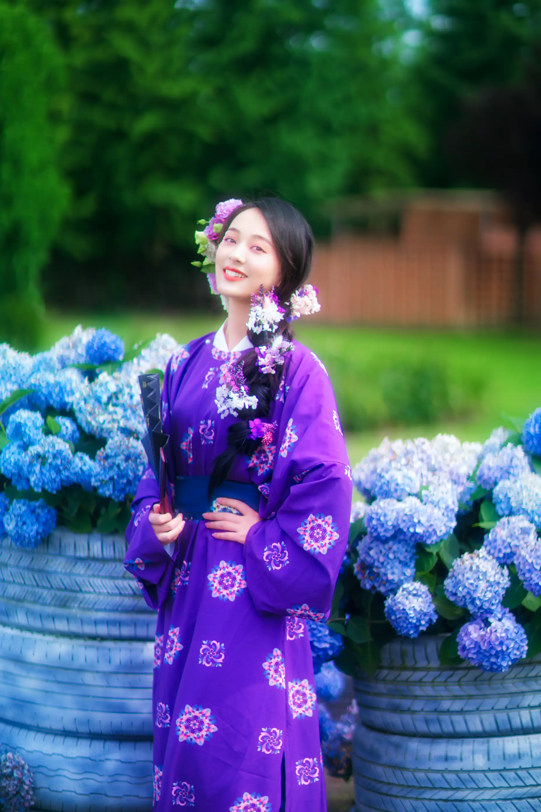 [艺图语] 2022.01.04 Vol.590 – 紫色初摄影夏 欢欢#[35P]-4