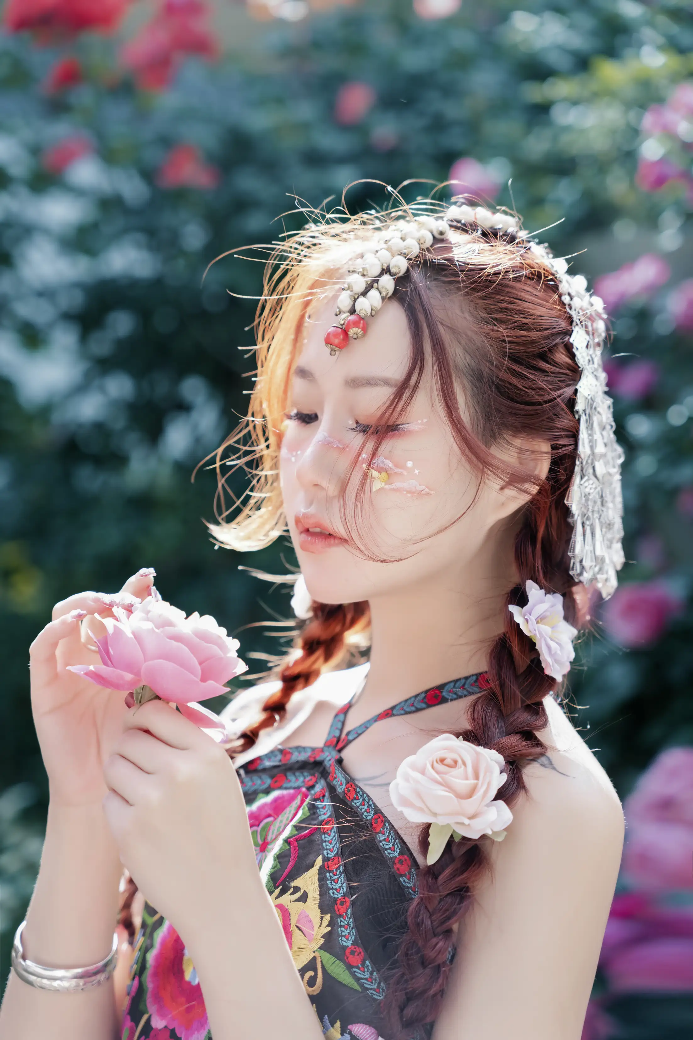 [艺图语] 2022.07.02 Vol.1355 – 蔷薇少女 邓娃儿#[28P]-25