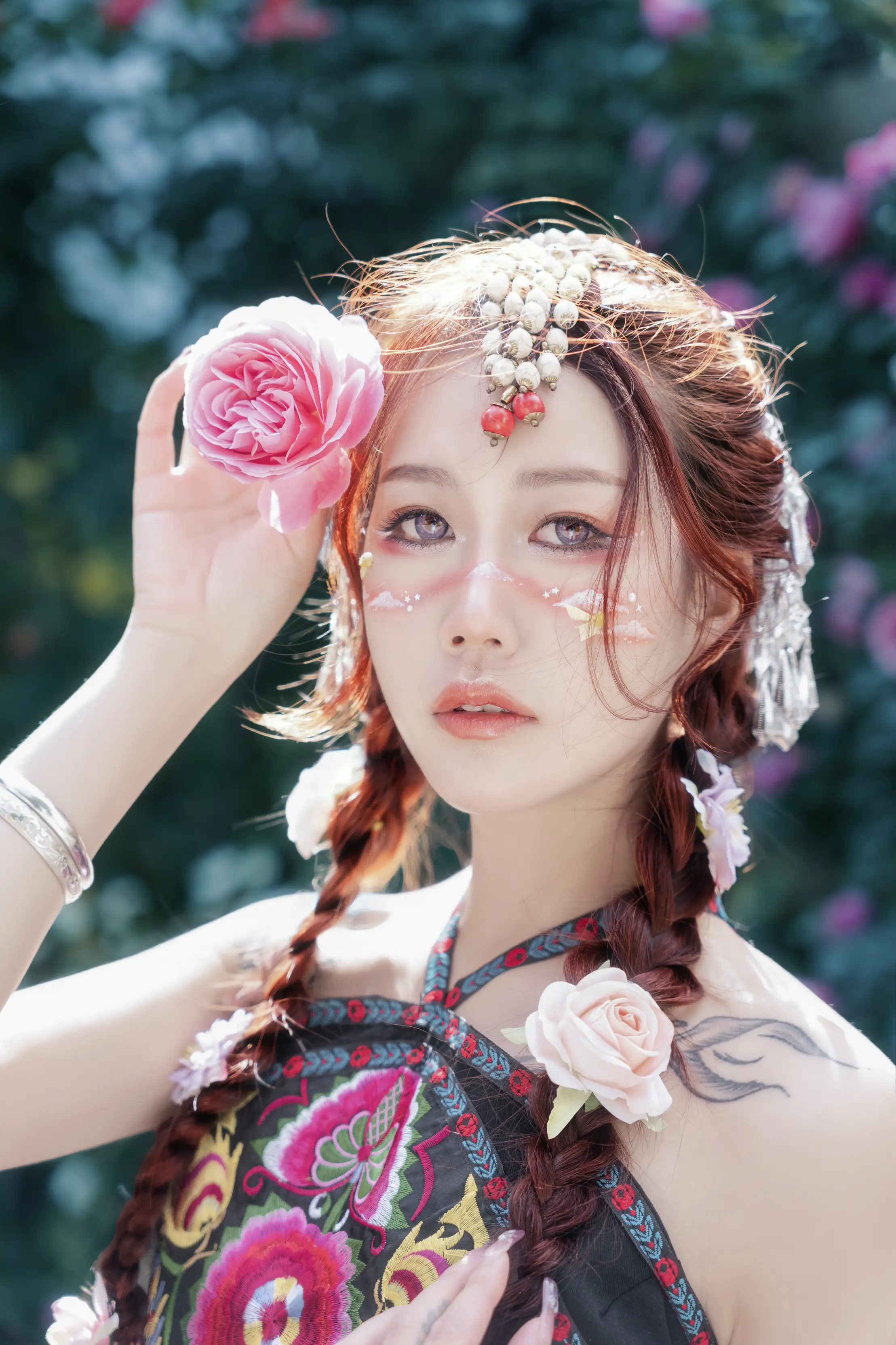 [艺图语] 2022.07.02 Vol.1355 – 蔷薇少女 邓娃儿#[28P]-26