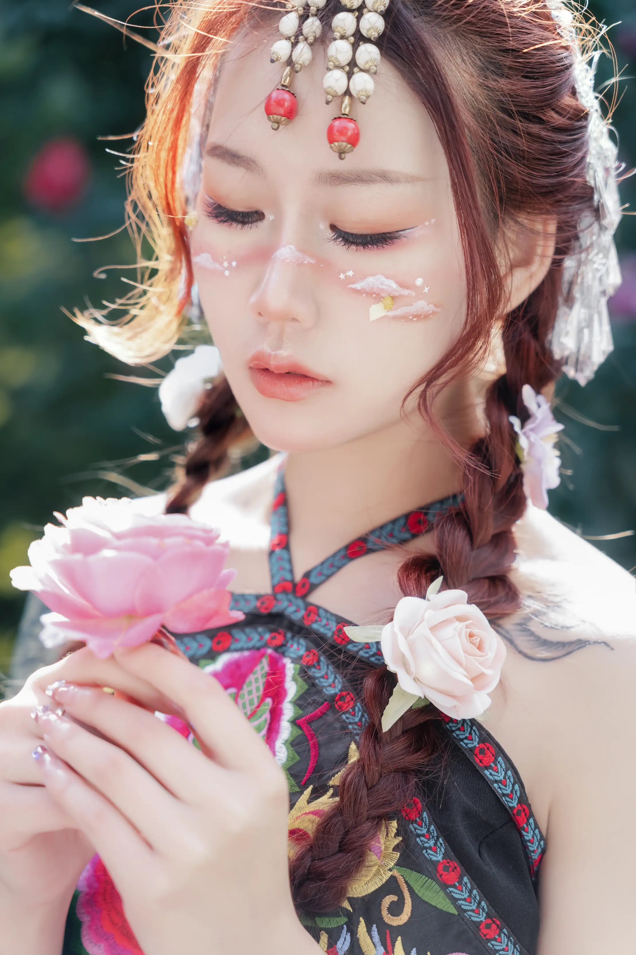[艺图语] 2022.07.02 Vol.1355 – 蔷薇少女 邓娃儿#[28P]-27