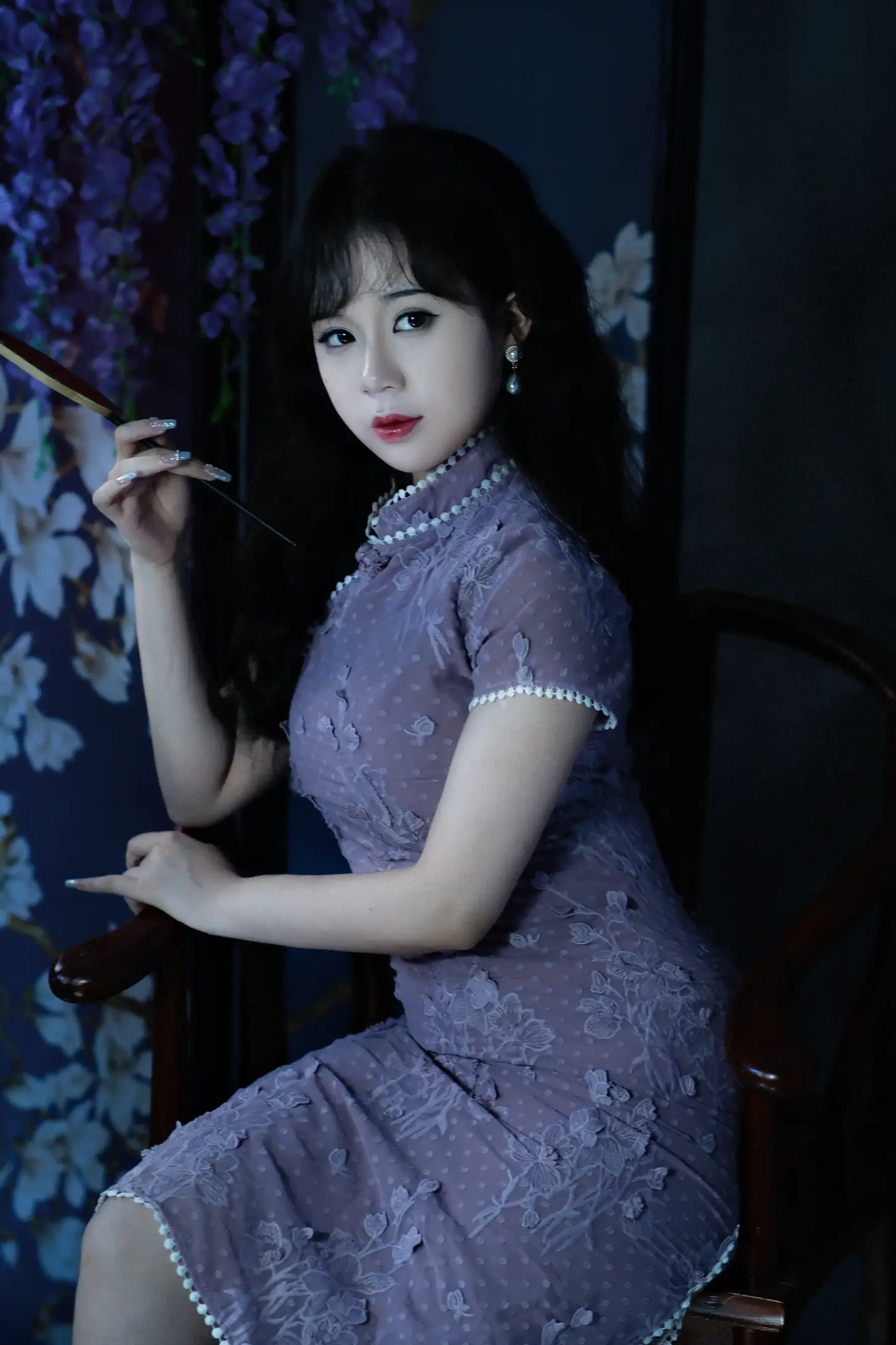 [艺图语] 2022.09.03 Vol.1863 – 紫藤 一只高高#[25P]-13