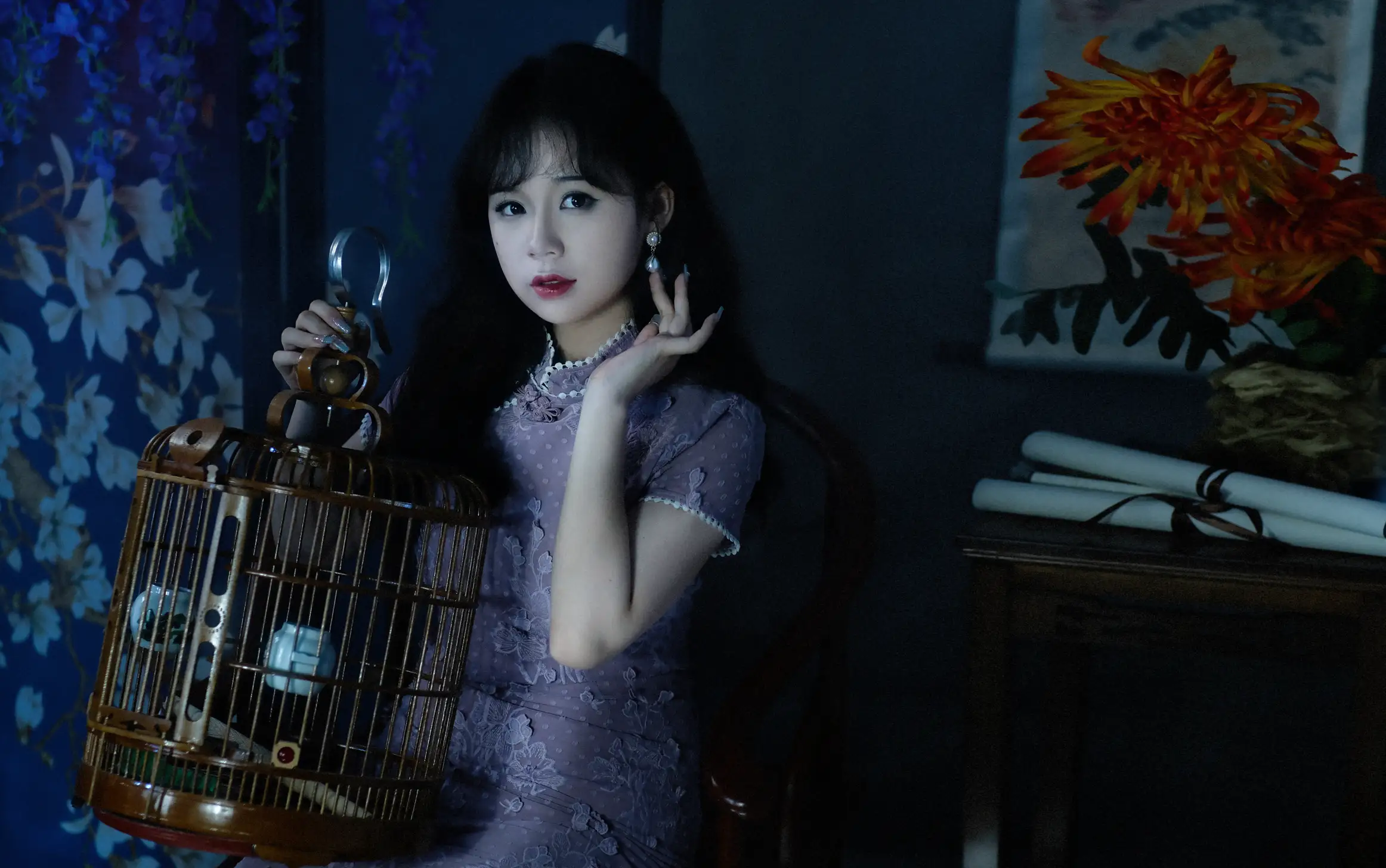 [艺图语] 2022.09.03 Vol.1863 – 紫藤 一只高高#[25P]-15