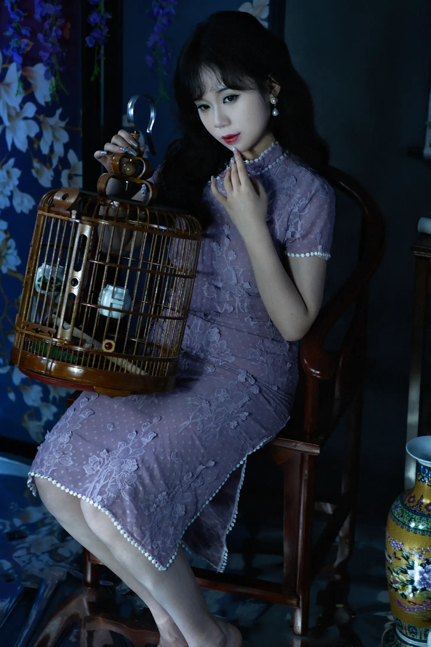 [艺图语] 2022.09.03 Vol.1863 – 紫藤 一只高高#[25P]-19