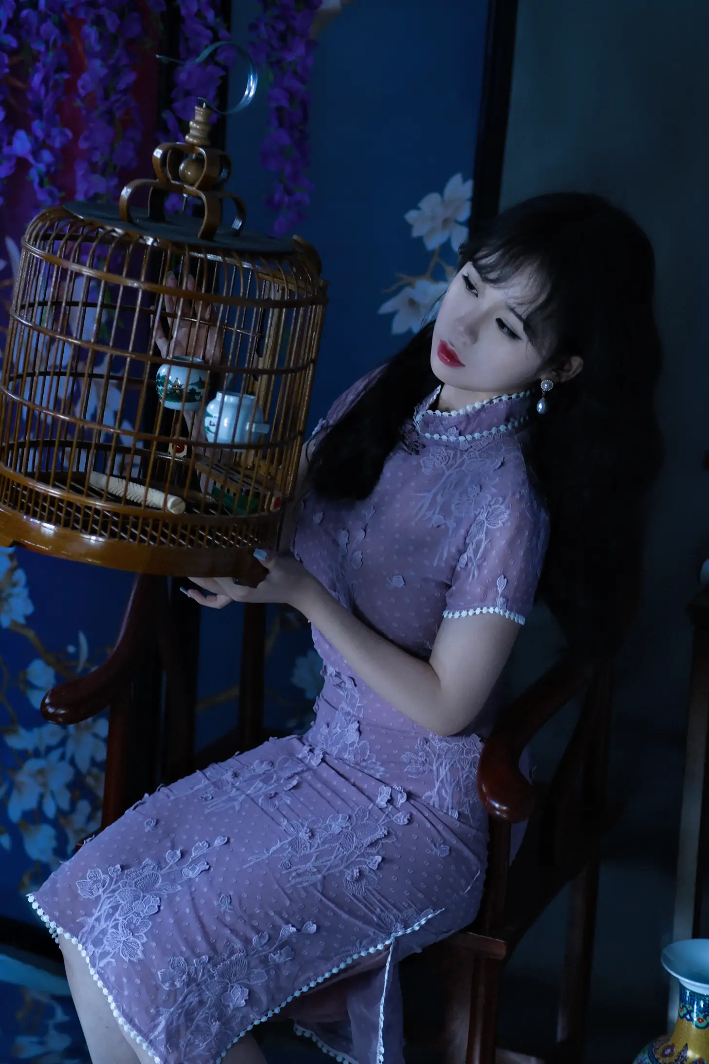 [艺图语] 2022.09.03 Vol.1863 – 紫藤 一只高高#[25P]-23