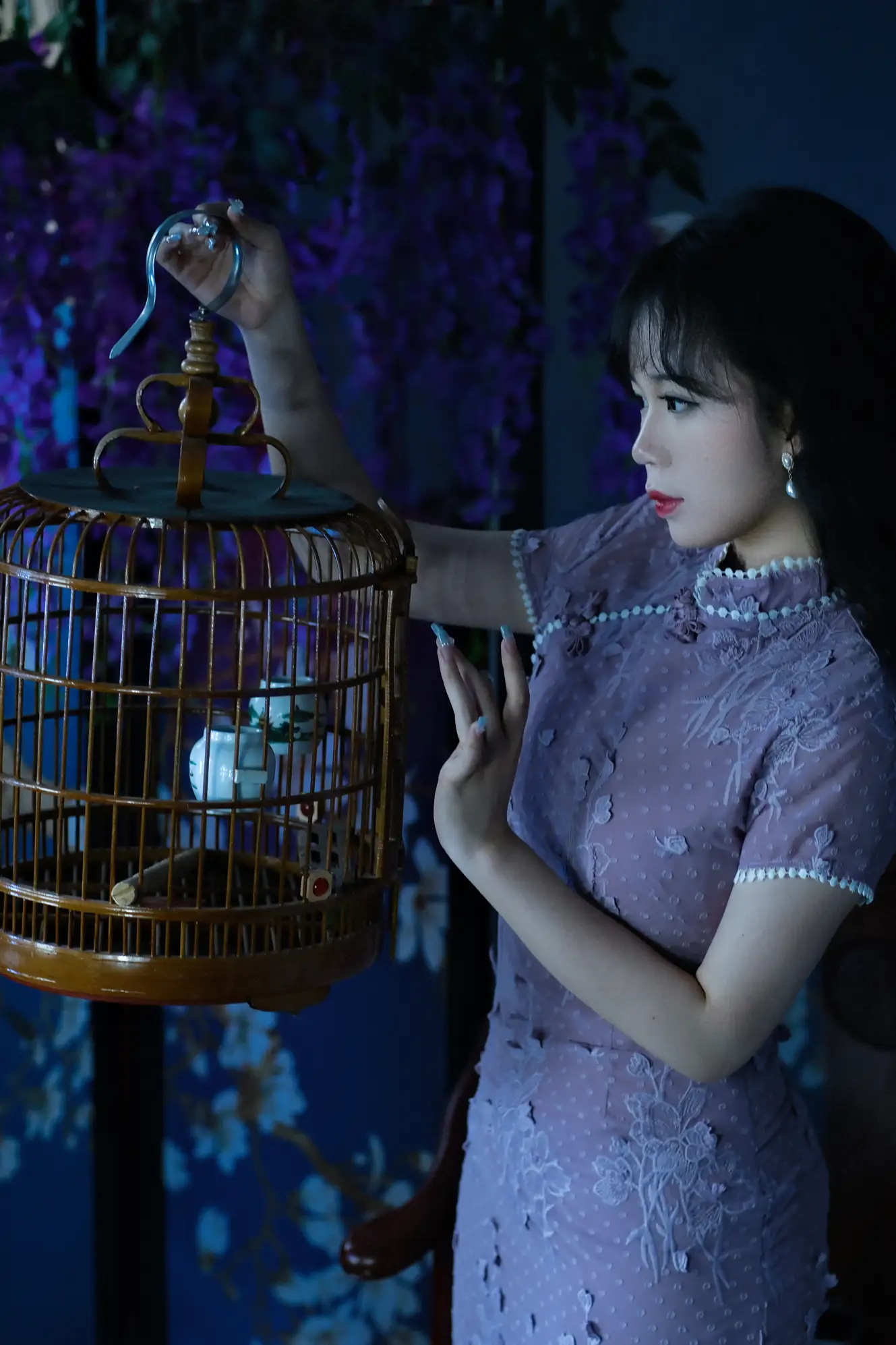[艺图语] 2022.09.03 Vol.1863 – 紫藤 一只高高#[25P]-8