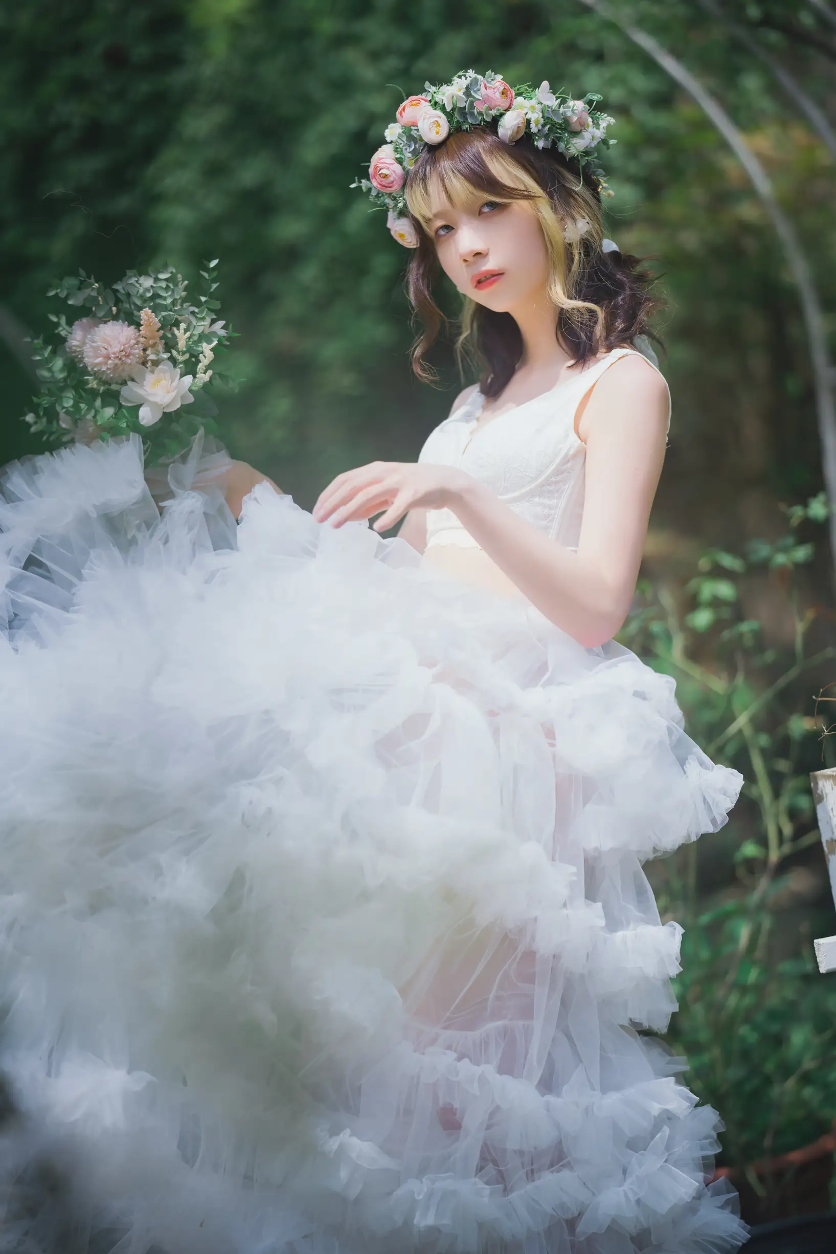 [艺图语] 2022.08.28 Vol.1809 – 花嫁浪漫 清青琴玖#[32P]-25