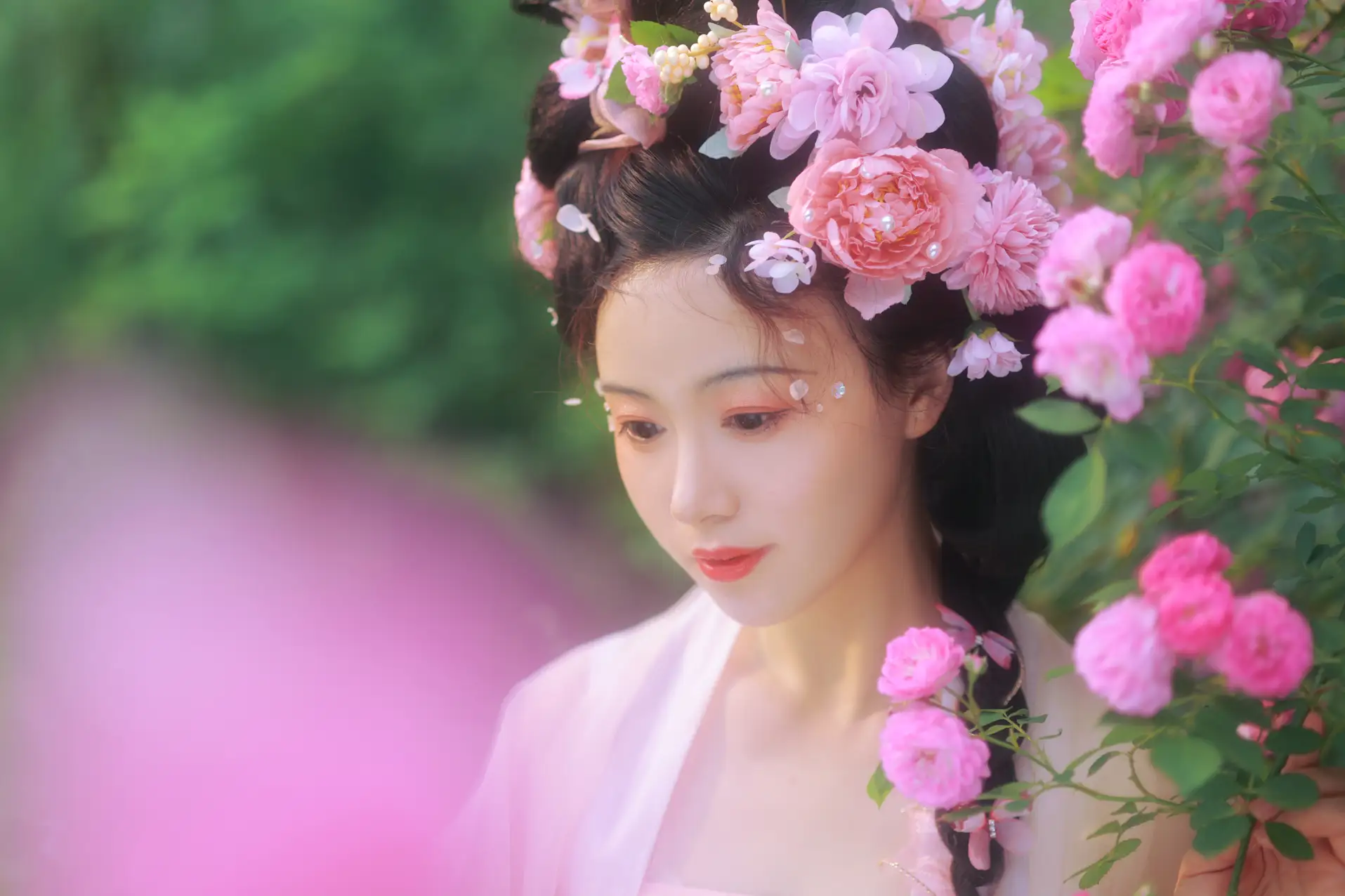 [艺图语] 2022.06.18 Vol.1217 – 蔷薇花神 笑笑#[35P]-13
