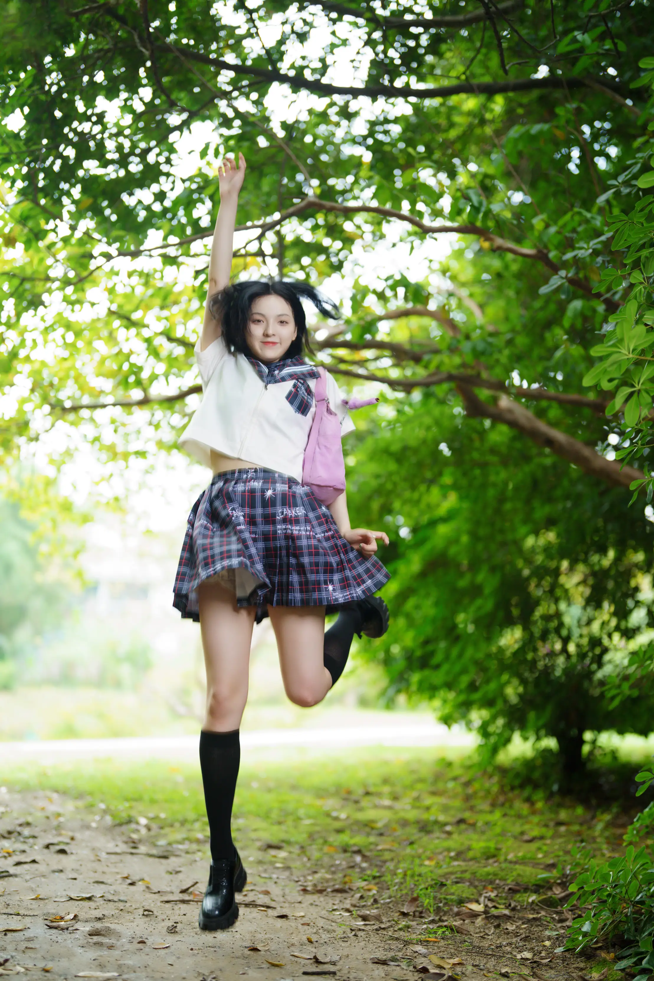 [艺图语] 2021.11.12 Vol.441 – 花田里的JK少女 dudu#[51P]-12