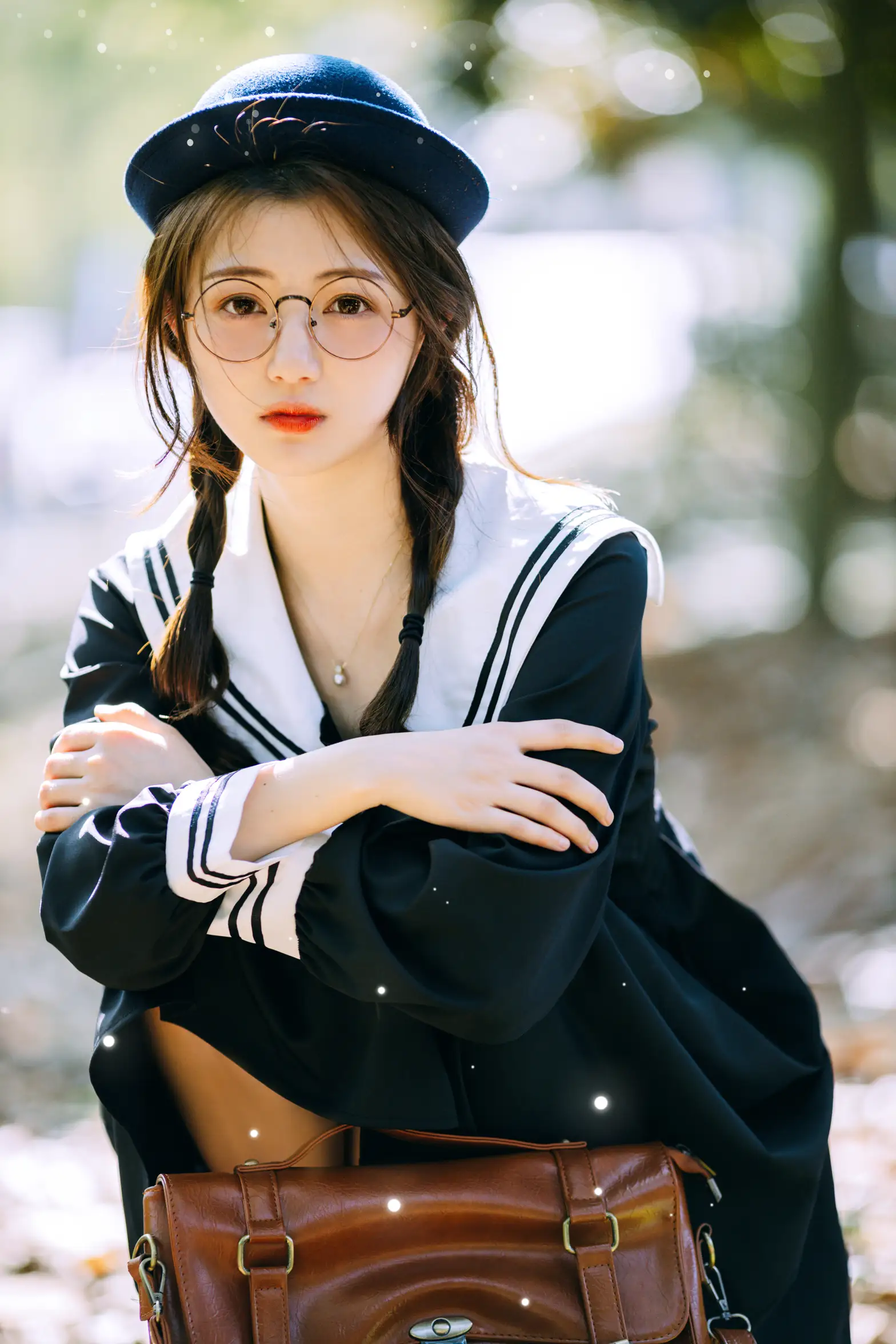 [艺图语] 2021.11.22 Vol.465 – JK女孩 黎美汐#[39P]-23