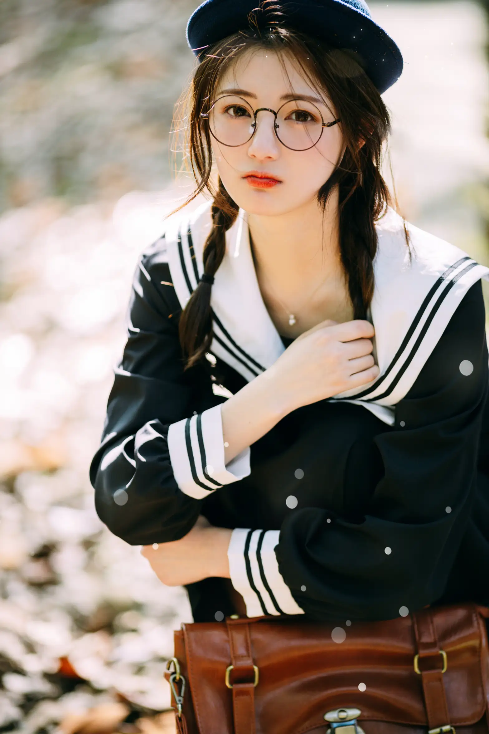 [艺图语] 2021.11.22 Vol.465 – JK女孩 黎美汐#[39P]-24