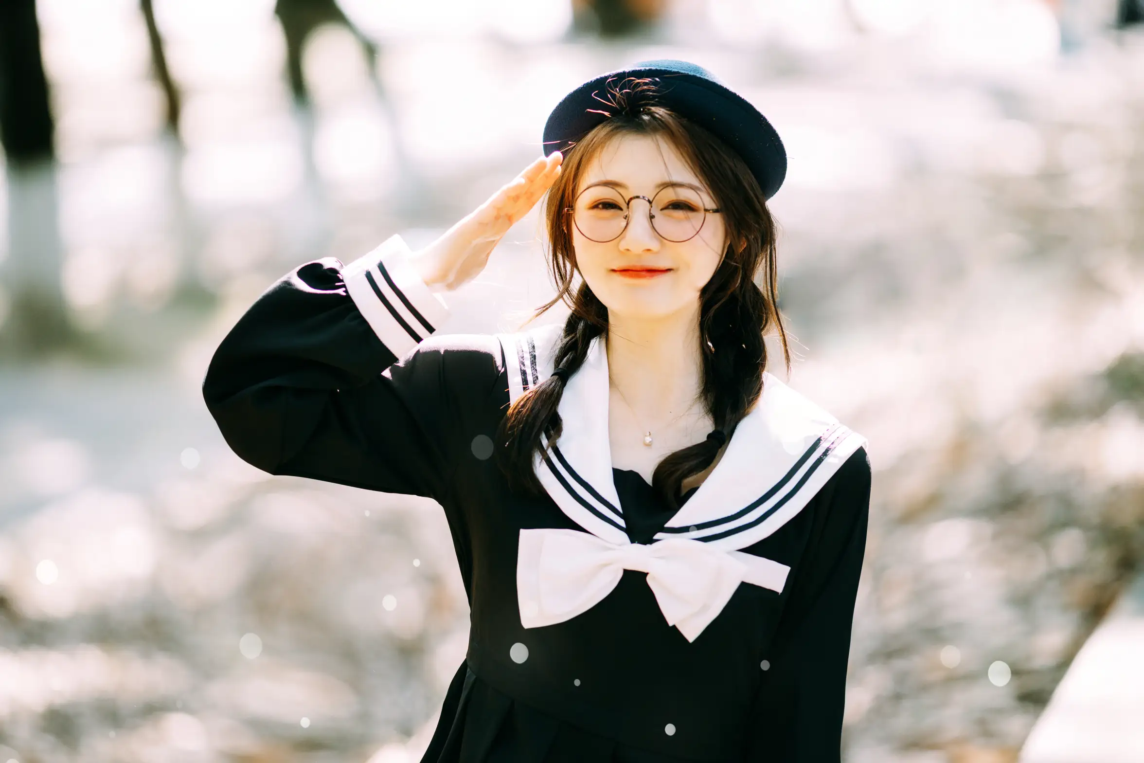 [艺图语] 2021.11.22 Vol.465 – JK女孩 黎美汐#[39P]-26