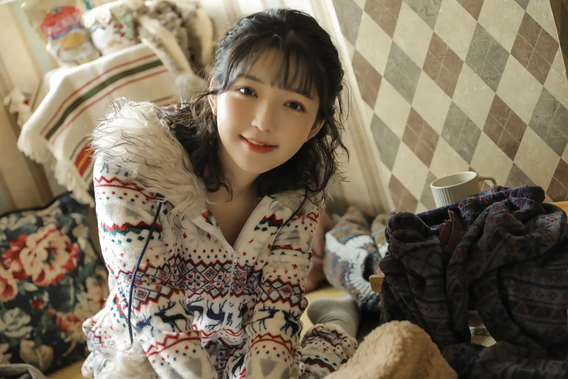 [艺图语] 2022.07.14 Vol.1476 – 温柔且乖 金迪-Vivian#[22P]-3