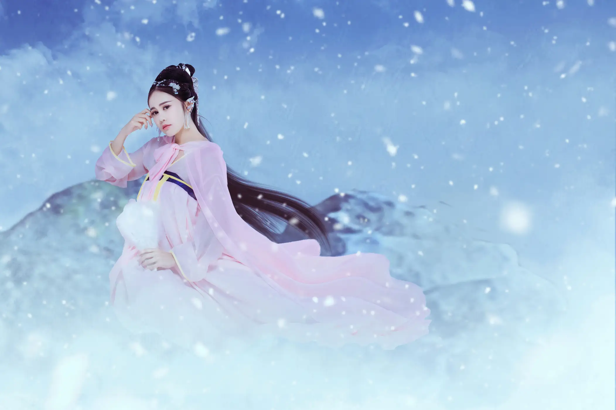 [艺图语] 2022.05.19 Vol.0926 – 落雪归 甜宝#[22P]-3