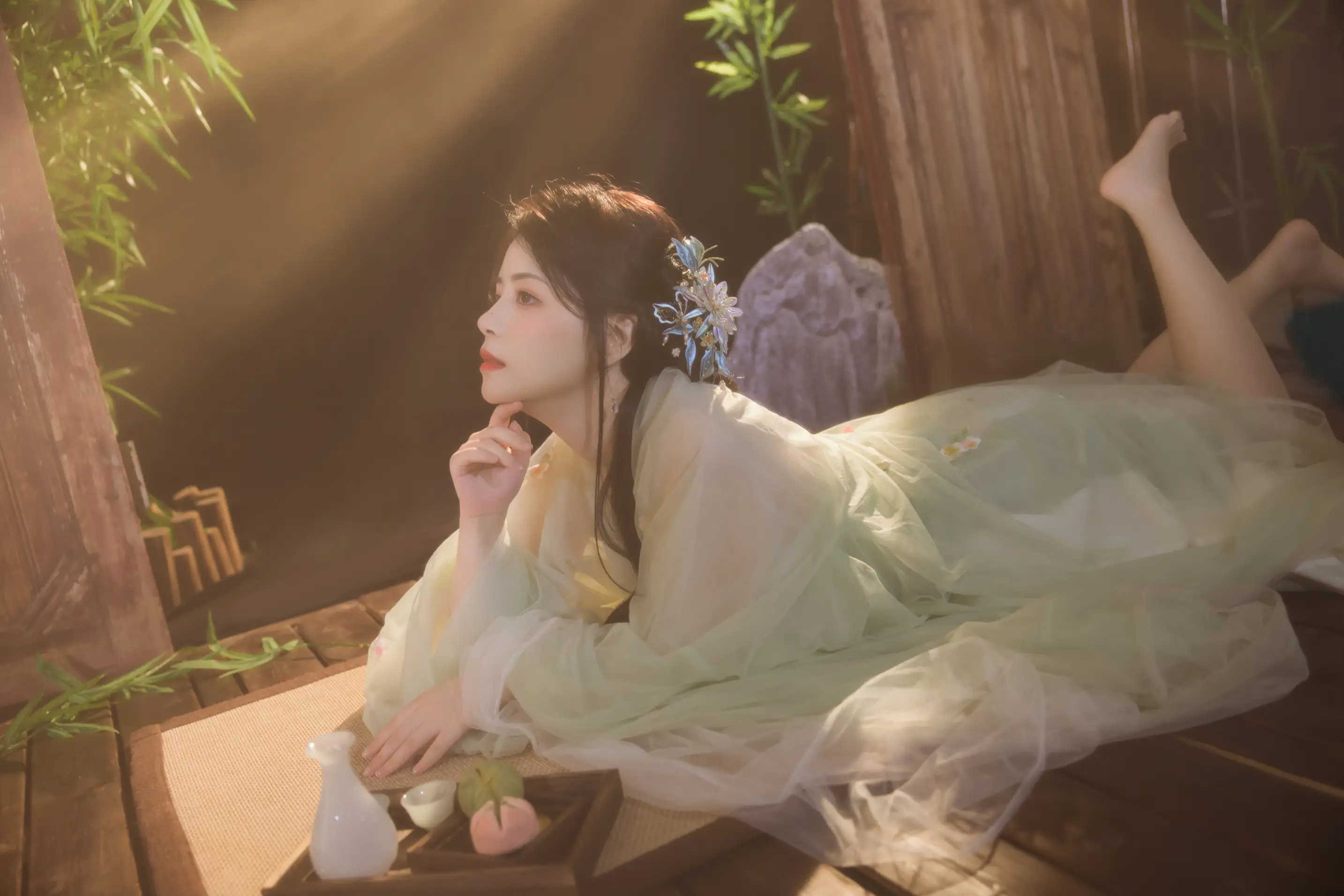[艺图语] 2022.08.05 Vol.1632 – 夏日庭院 公子不坏__#[22P]-13