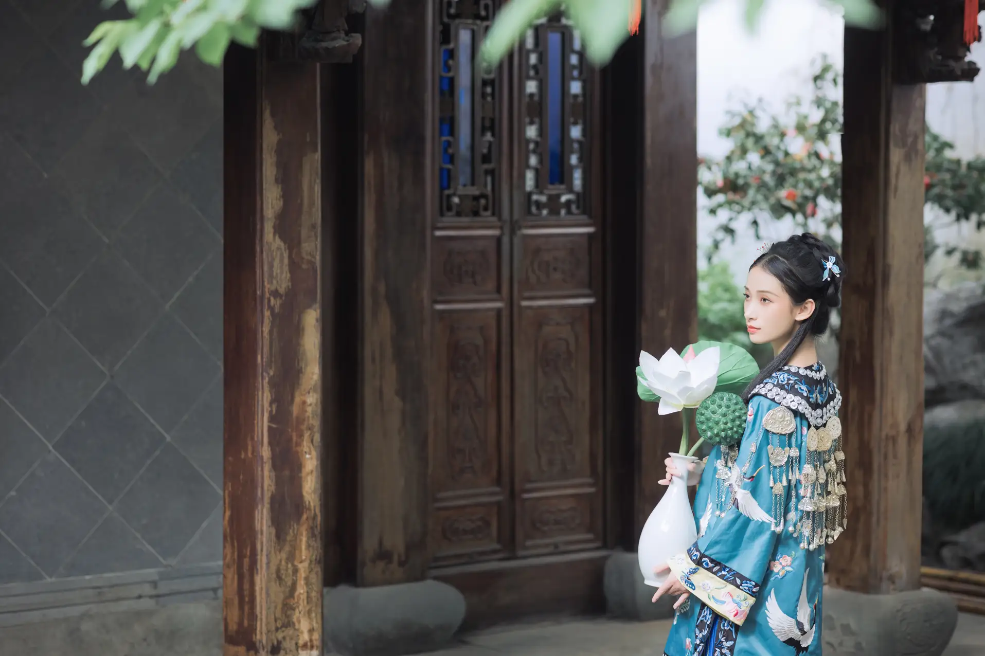 [艺图语] 2022.06.12 Vol.1155 – 故梦如烟 眸小妖#[34P]-17