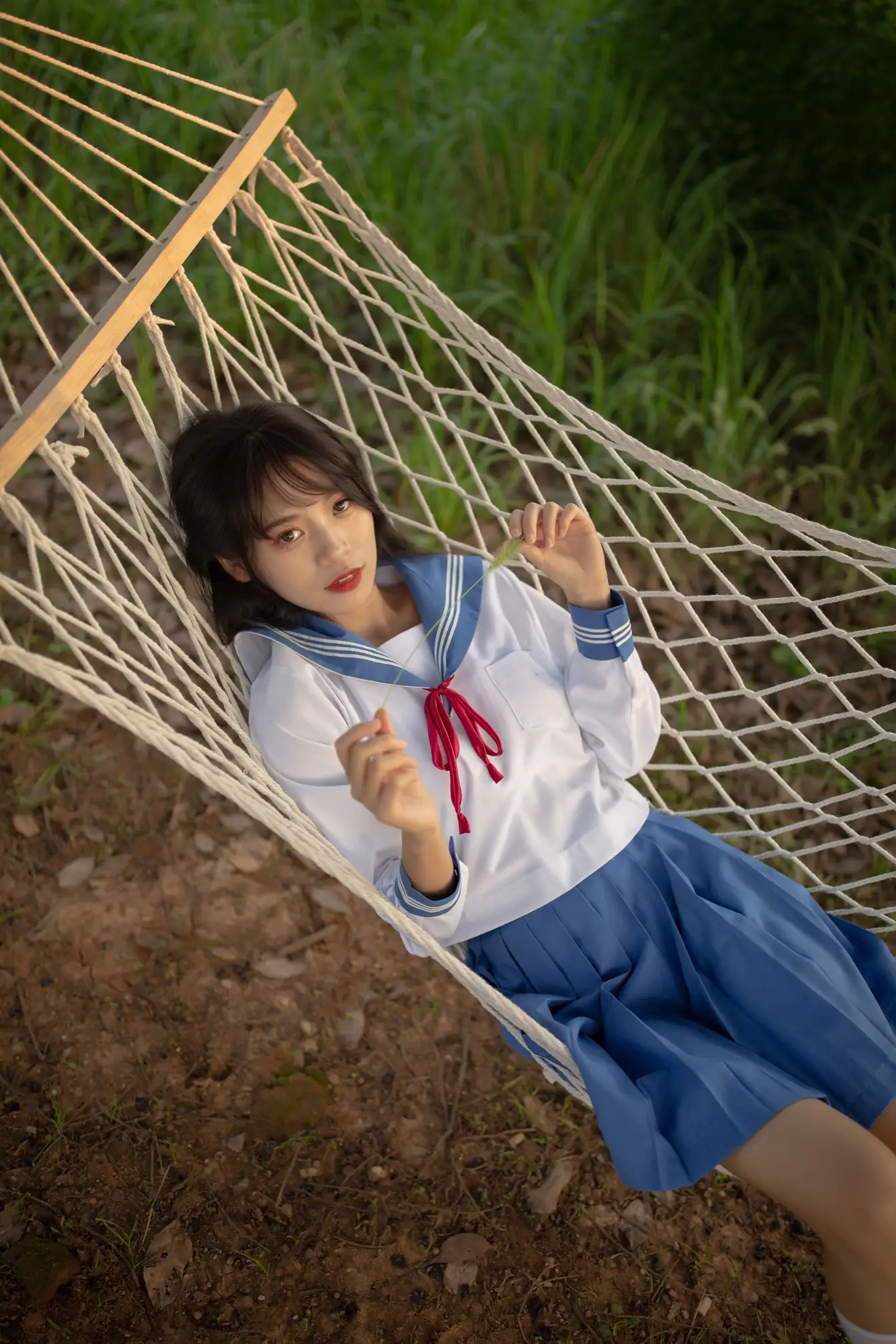 [艺图语] 2022.02.02 Vol.741 – JK少女 一只橙子#[48P]-12