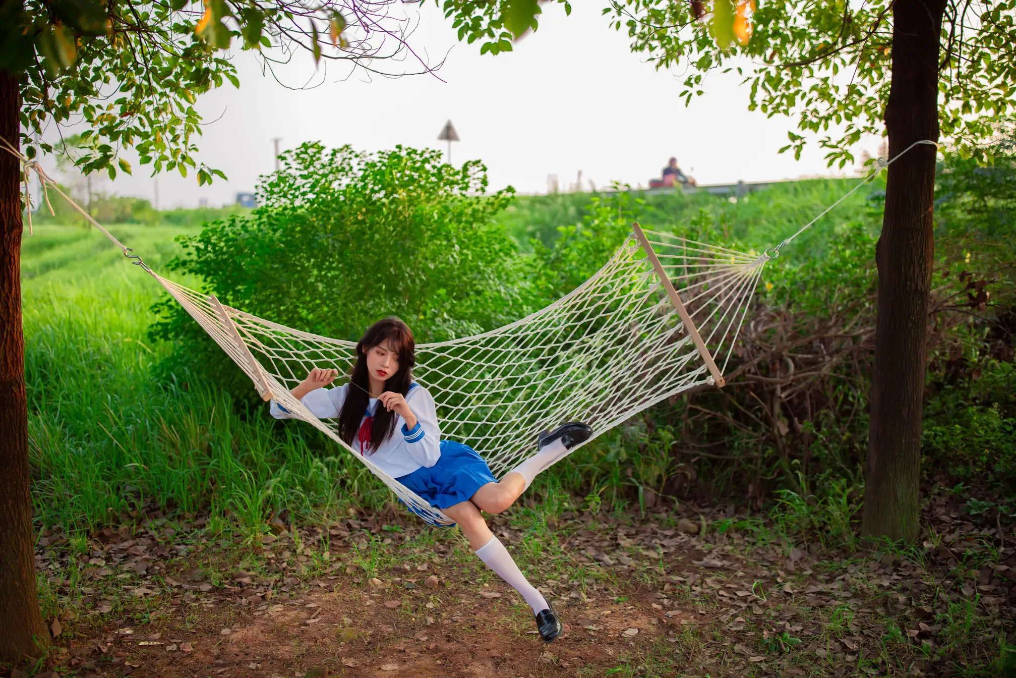 [艺图语] 2022.02.02 Vol.741 – JK少女 一只橙子#[48P]-17