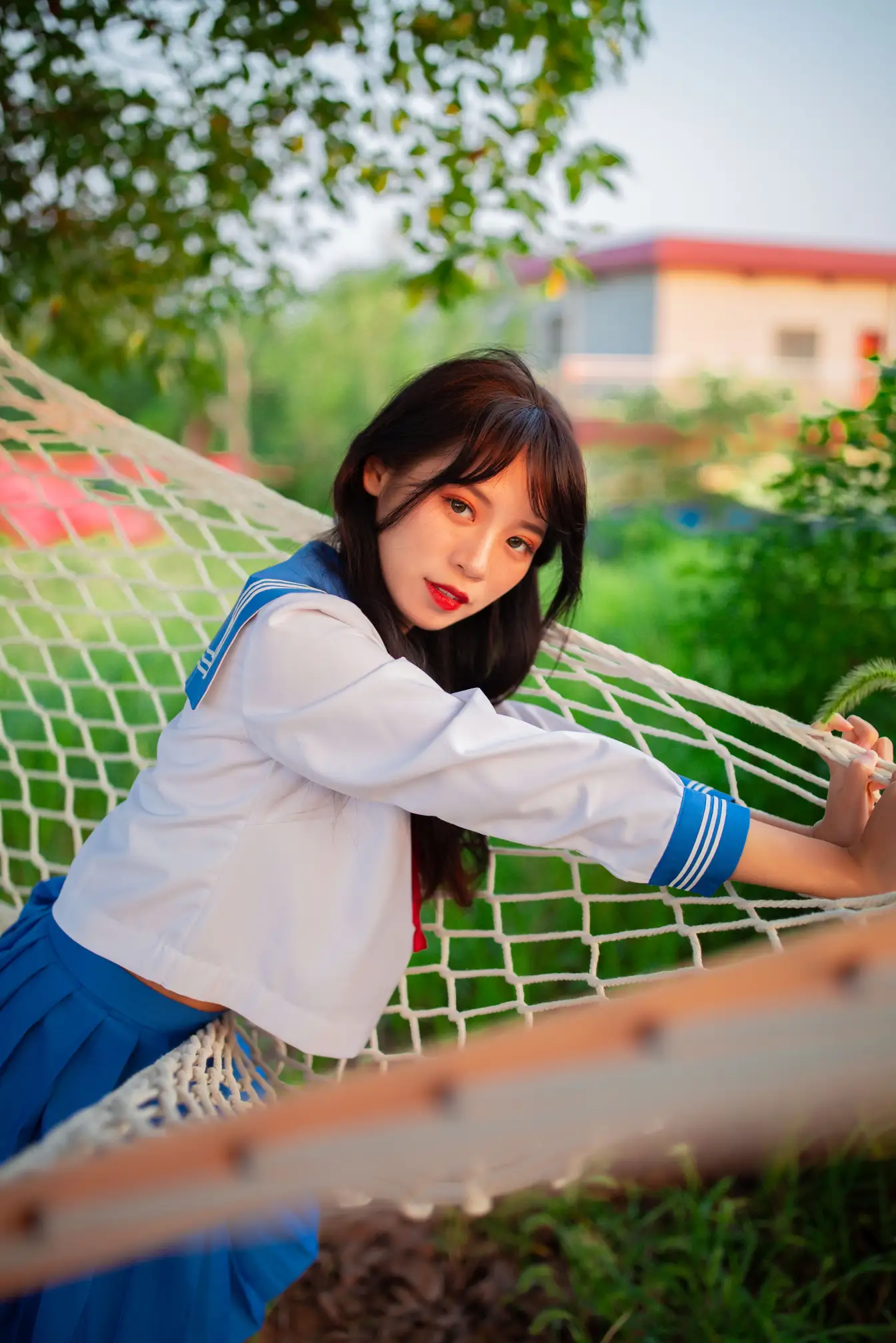 [艺图语] 2022.02.02 Vol.741 – JK少女 一只橙子#[48P]-21