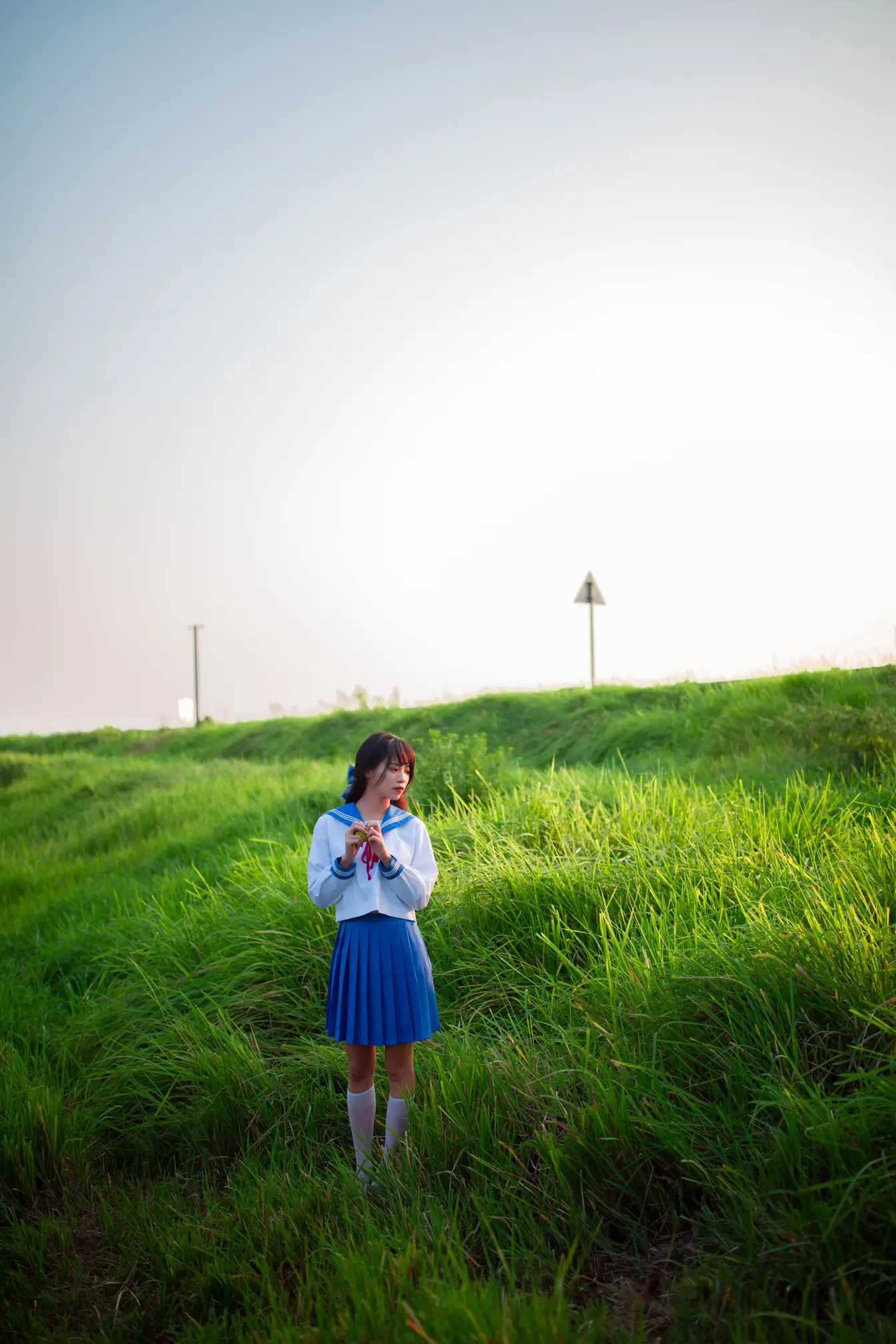 [艺图语] 2022.02.02 Vol.741 – JK少女 一只橙子#[48P]-36