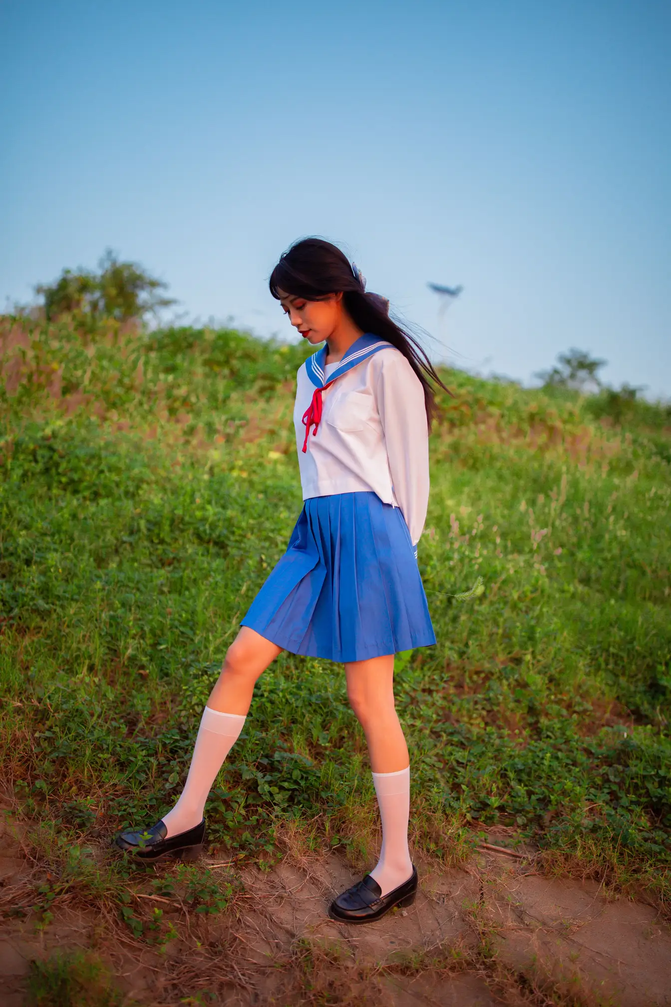 [艺图语] 2022.02.02 Vol.741 – JK少女 一只橙子#[48P]-1