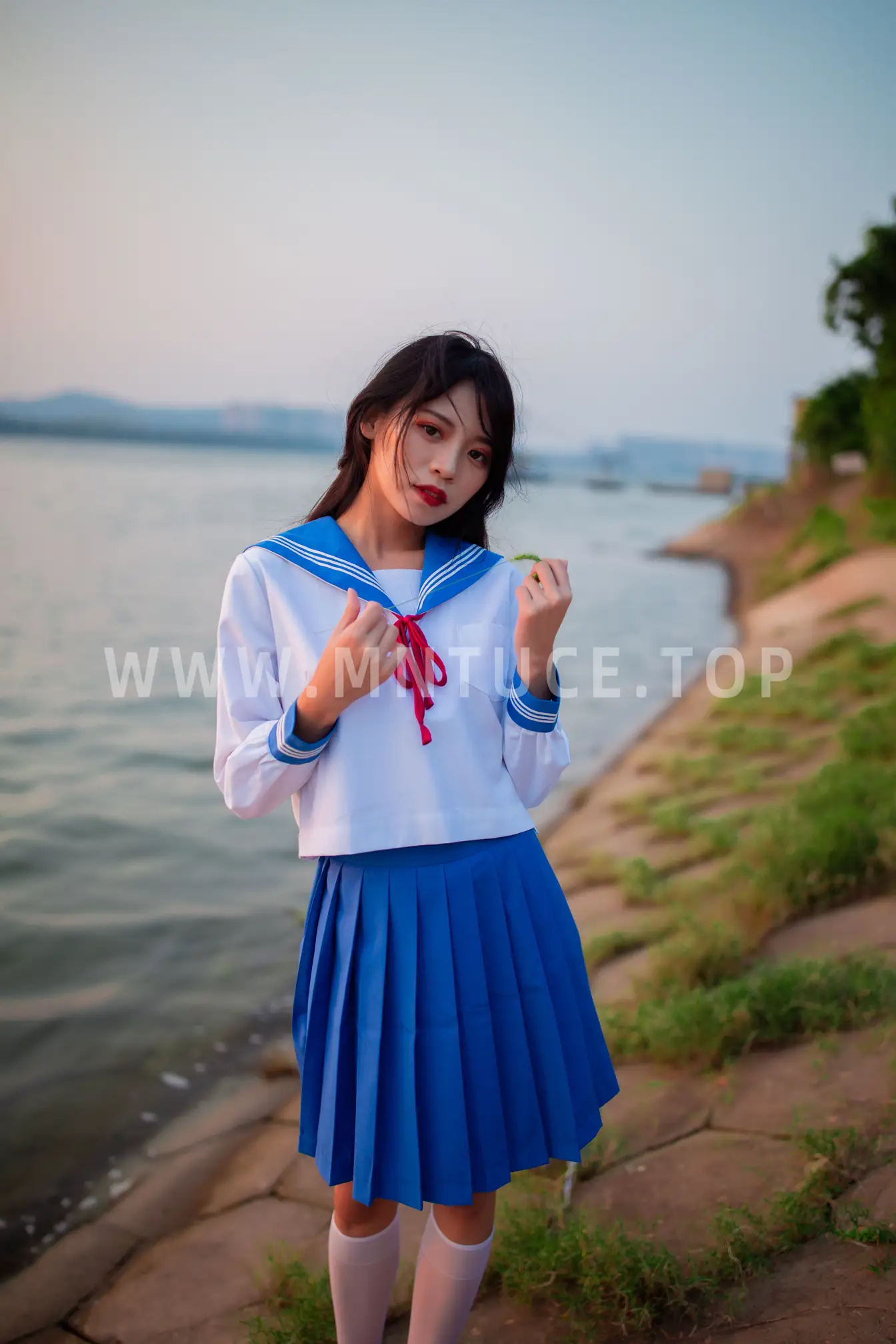 [艺图语] 2022.02.02 Vol.741 – JK少女 一只橙子#[48P]-4