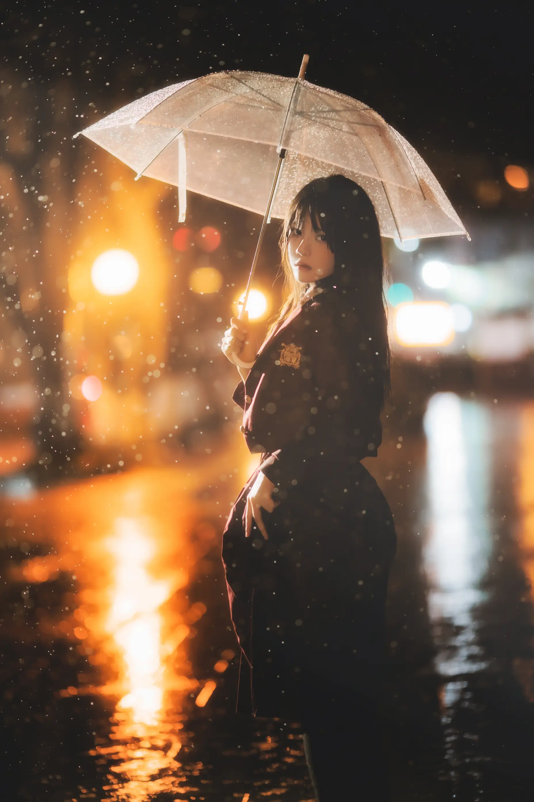 [艺图语] 2022.05.18 Vol.0922 – 雨下 桜桃喵#[42P]-12