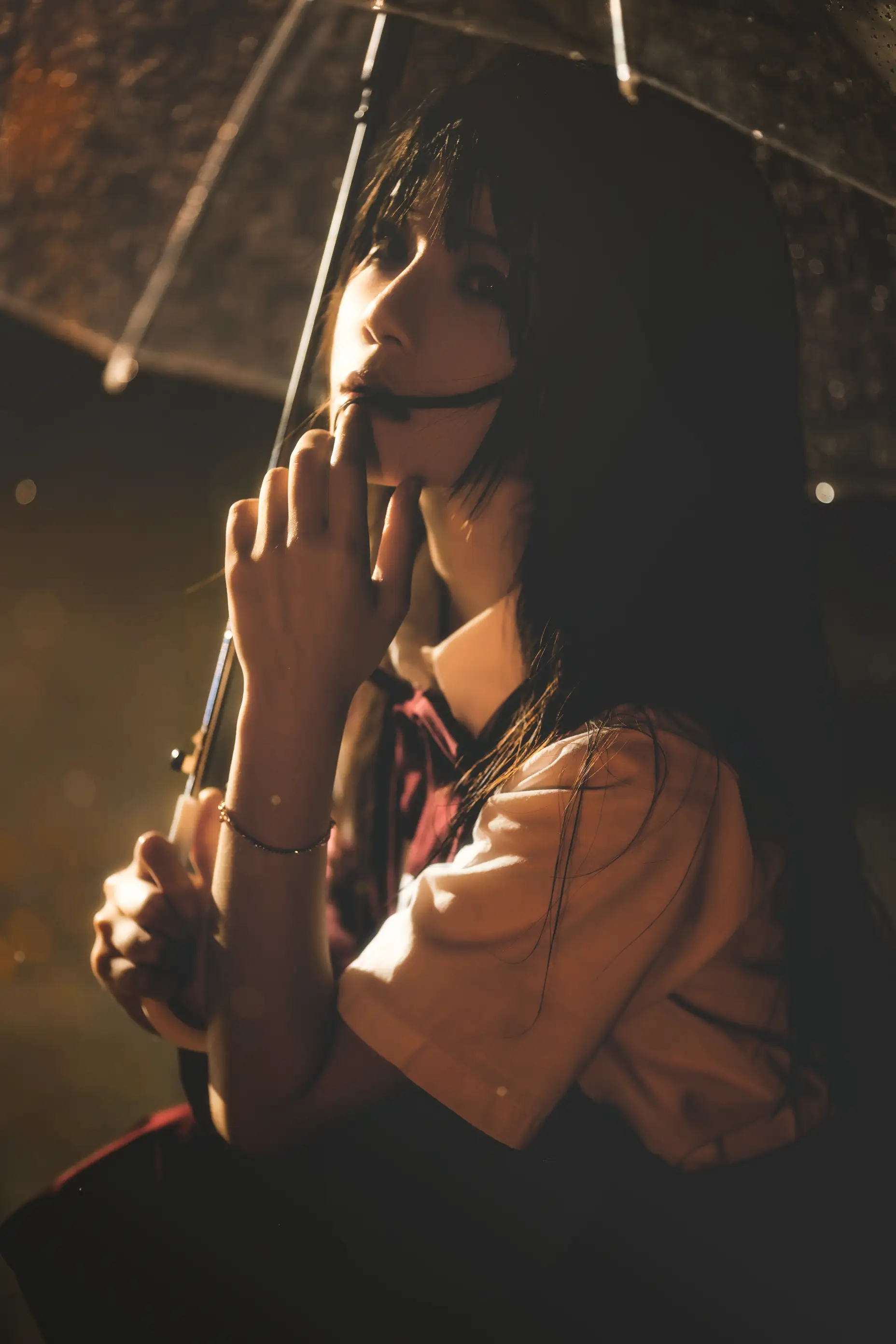 [艺图语] 2022.05.18 Vol.0922 – 雨下 桜桃喵#[42P]-19