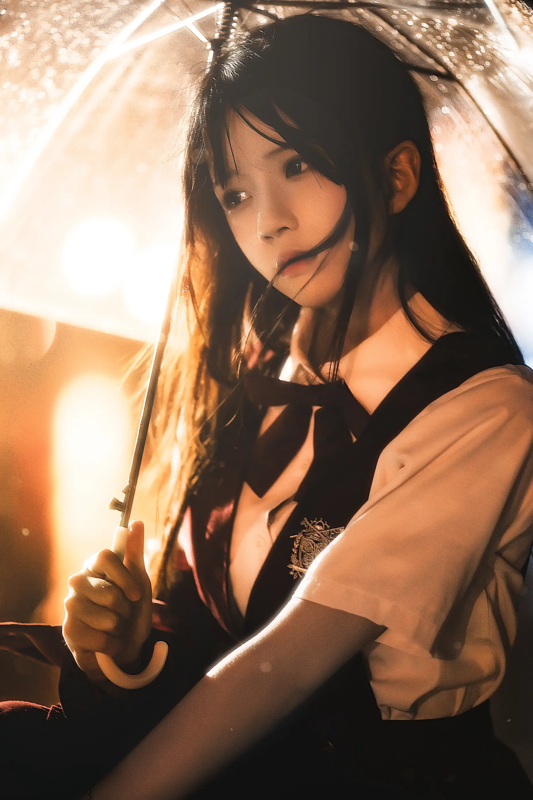 [艺图语] 2022.05.18 Vol.0922 – 雨下 桜桃喵#[42P]-20