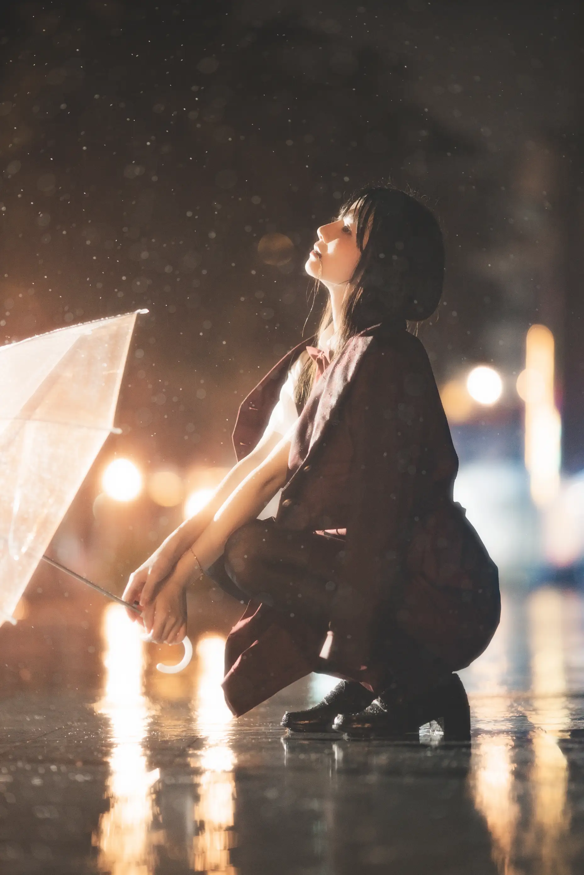 [艺图语] 2022.05.18 Vol.0922 – 雨下 桜桃喵#[42P]-29