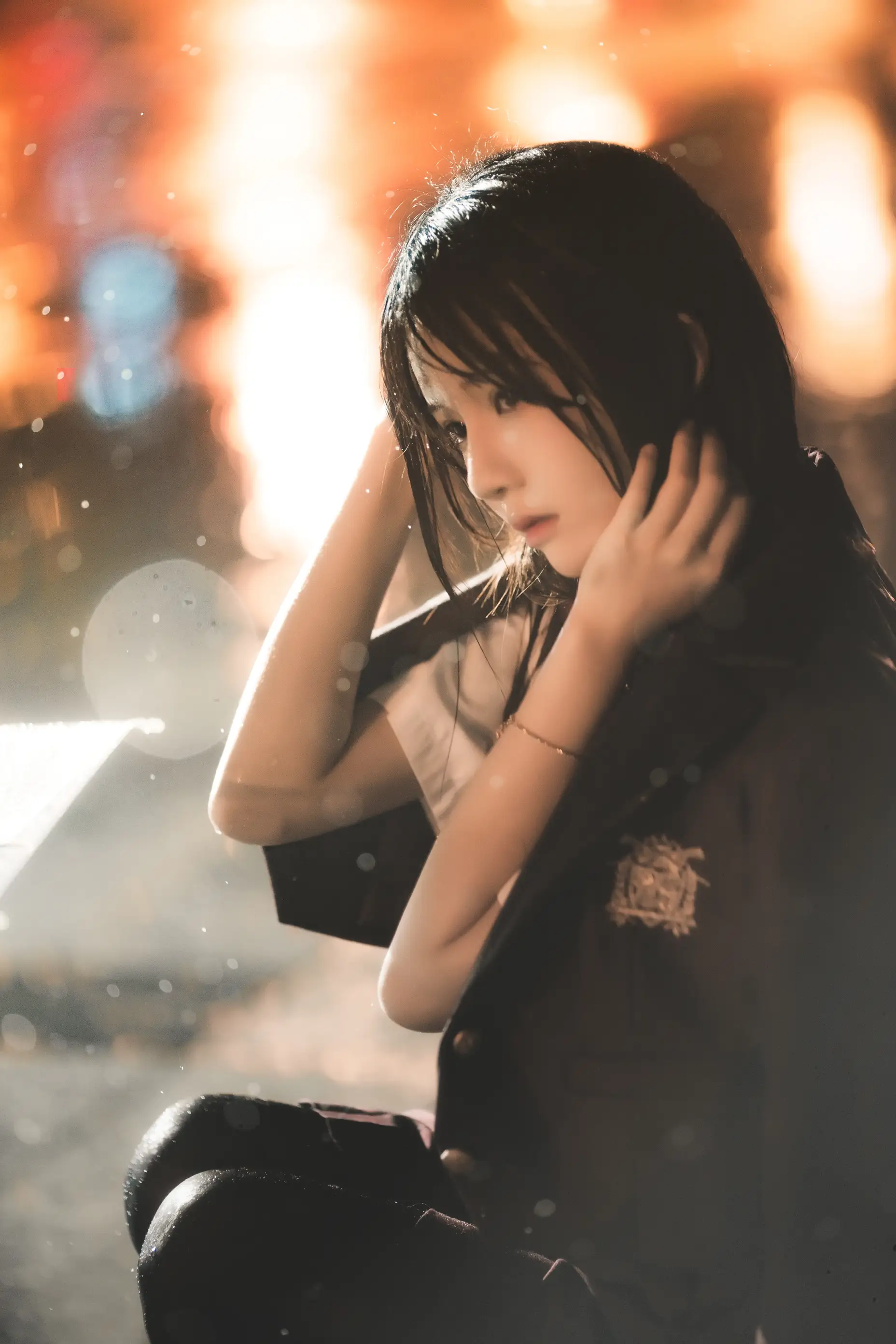 [艺图语] 2022.05.18 Vol.0922 – 雨下 桜桃喵#[42P]-33