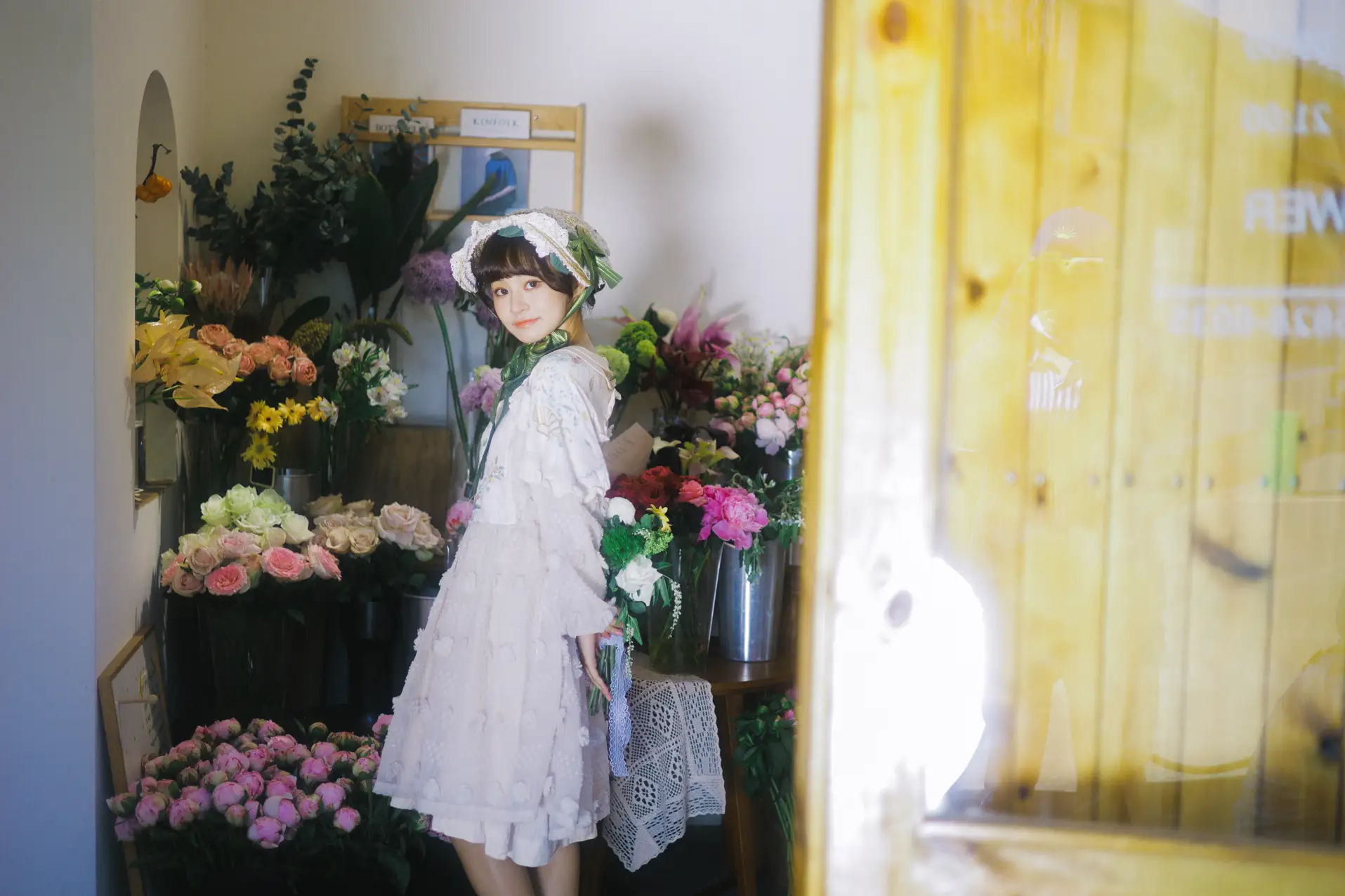 [艺图语] 2022.07.18 Vol.1512 – 花房少女 双耳ZiCe#[40P]-34