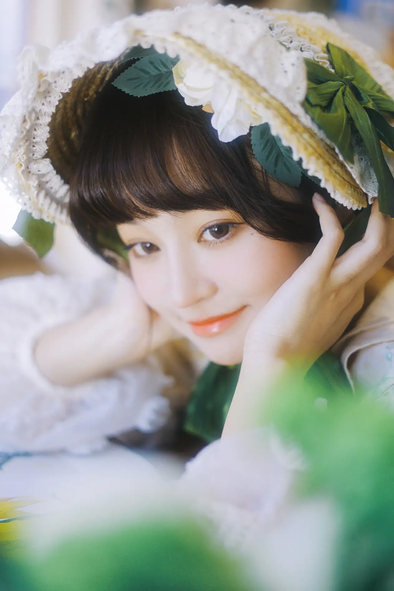 [艺图语] 2022.07.18 Vol.1512 – 花房少女 双耳ZiCe#[40P]-35
