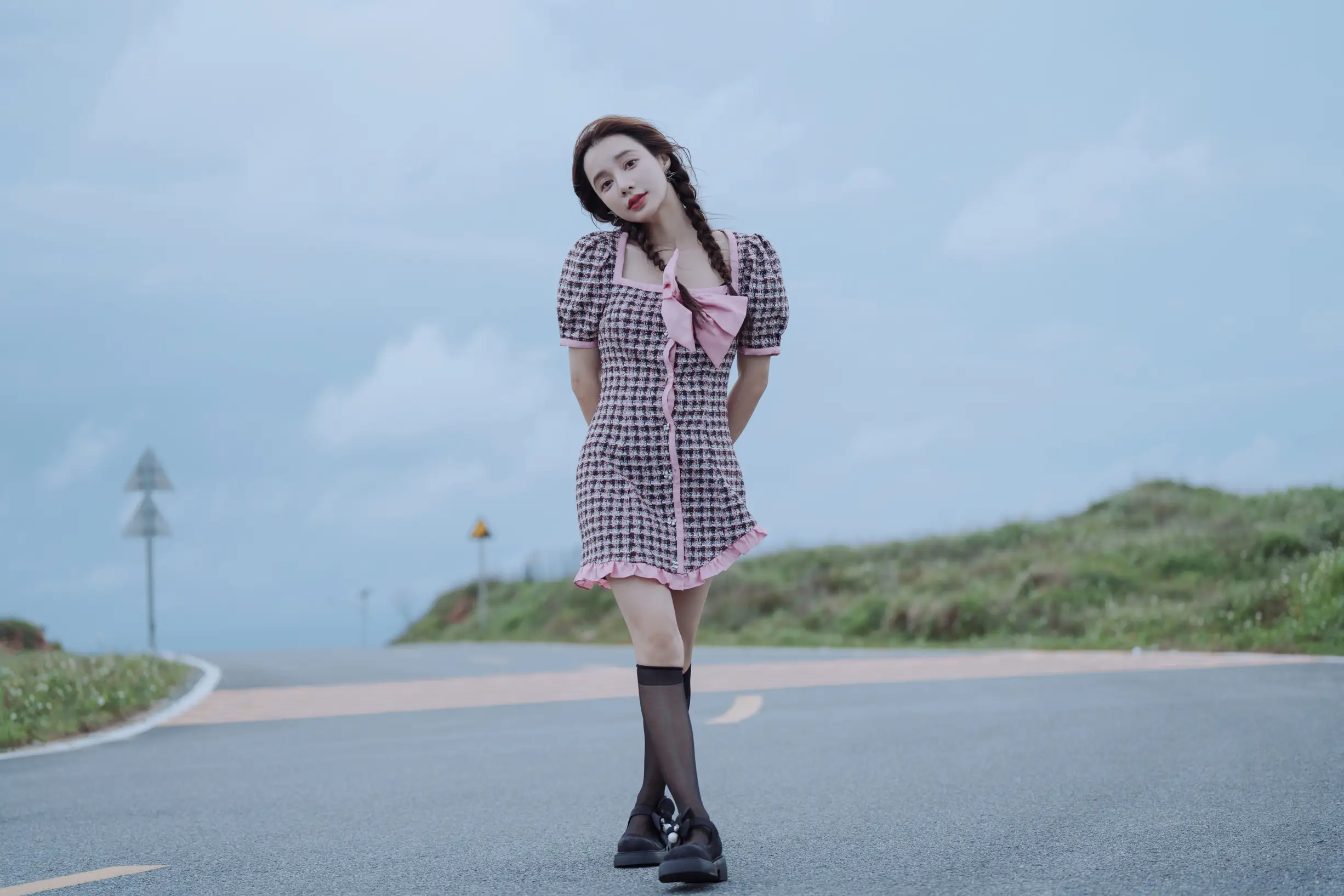 [艺图语] 2022.08.08 Vol.1658 – 最美环岛公路 姝雯同学#[40P]-19
