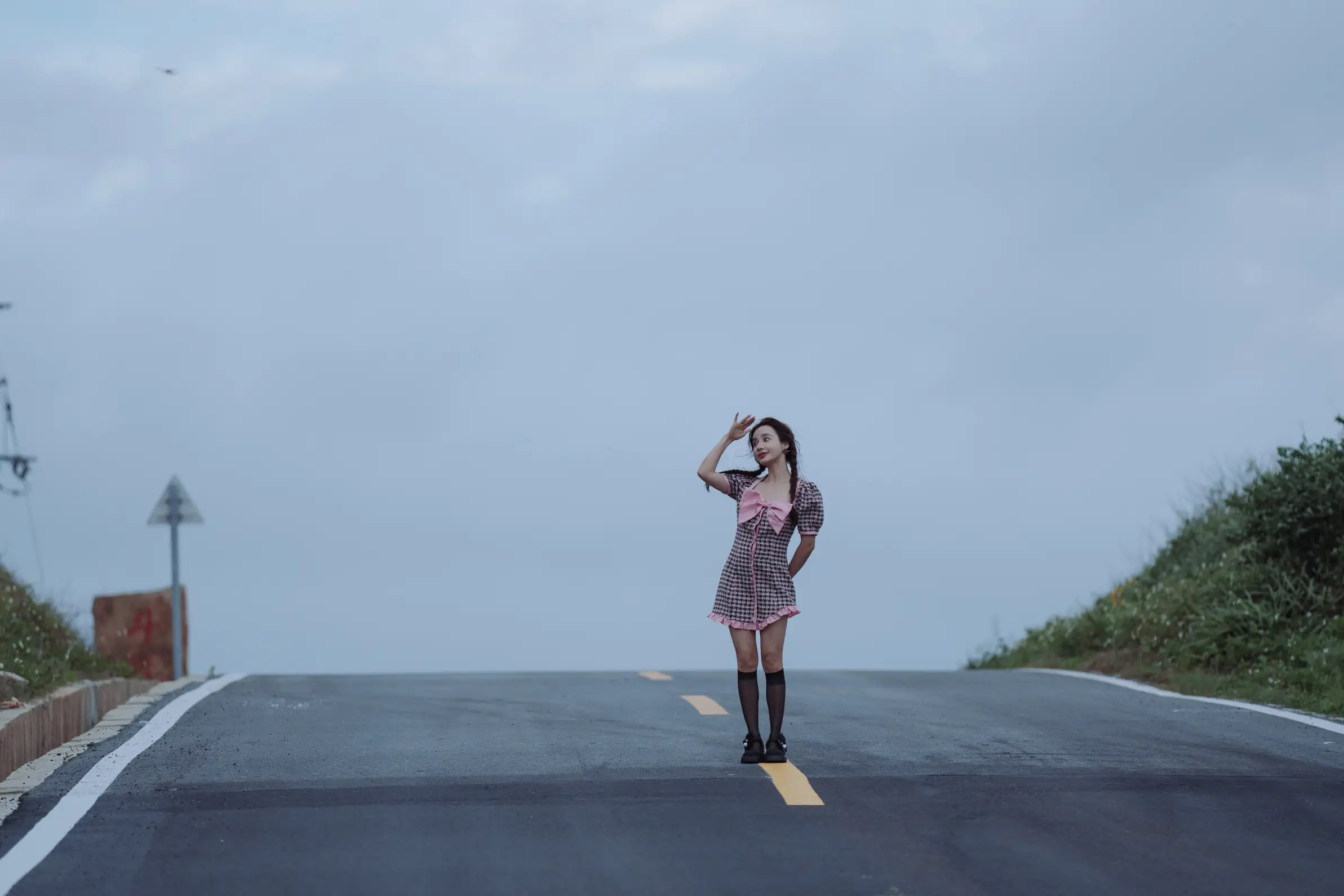 [艺图语] 2022.08.08 Vol.1658 – 最美环岛公路 姝雯同学#[40P]-31