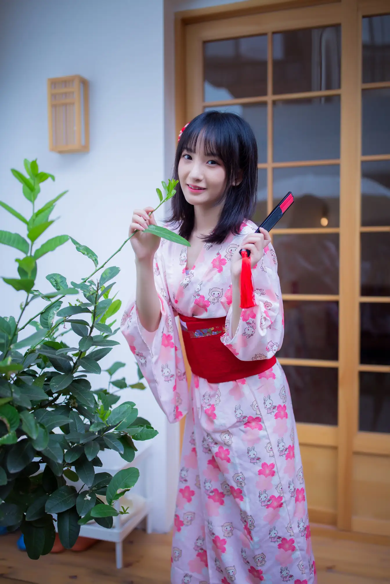[艺图语] 2022.01.21 Vol.687 – 和风少女 虾虾#[49P]-10
