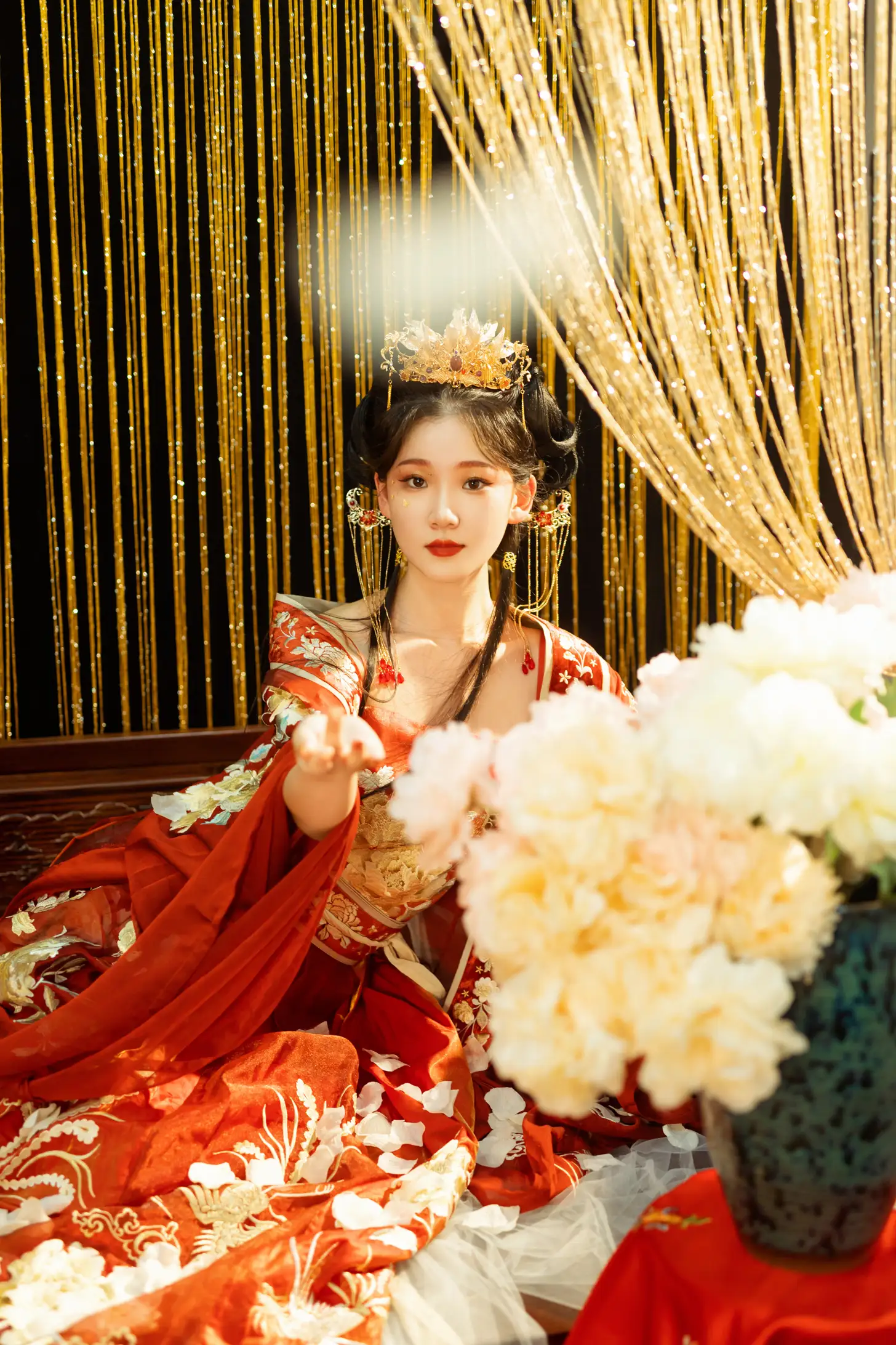 [艺图语] 2022.09.05 Vol.1873 – 红衣娘子 相望回首喵喵喵#[48P]-34